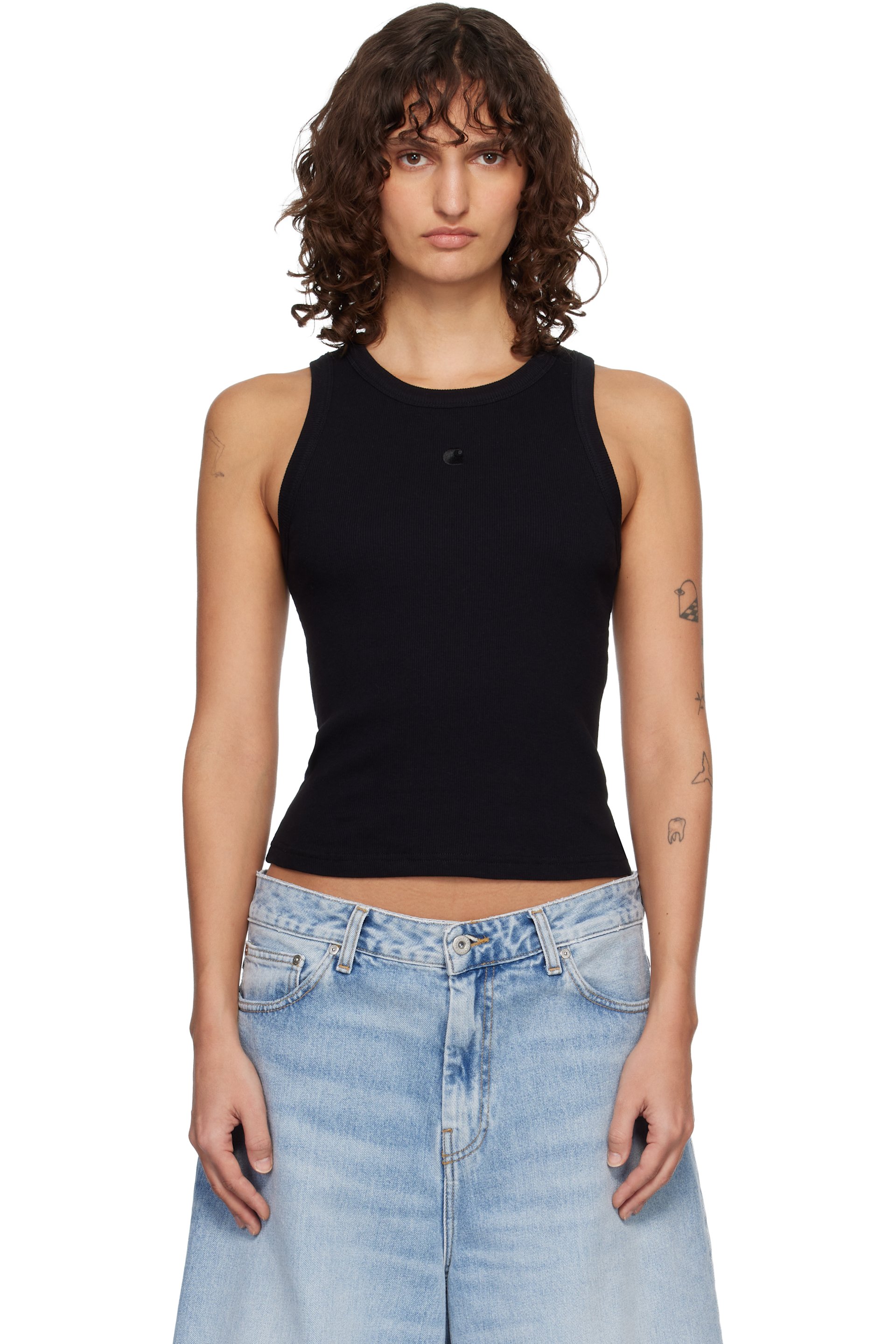 Carhartt Work In Progress - Débardeur Philips A-Shirt noir