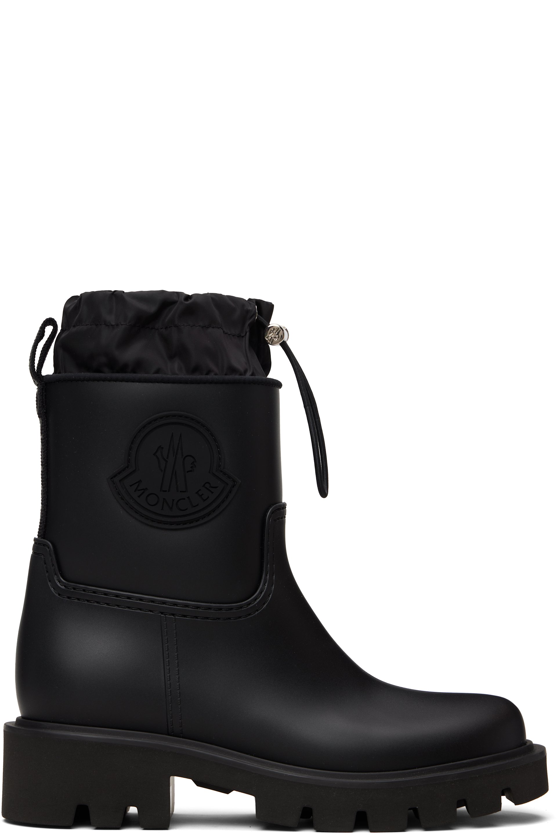 Moncler - Bottes de pluie Kickstream noires