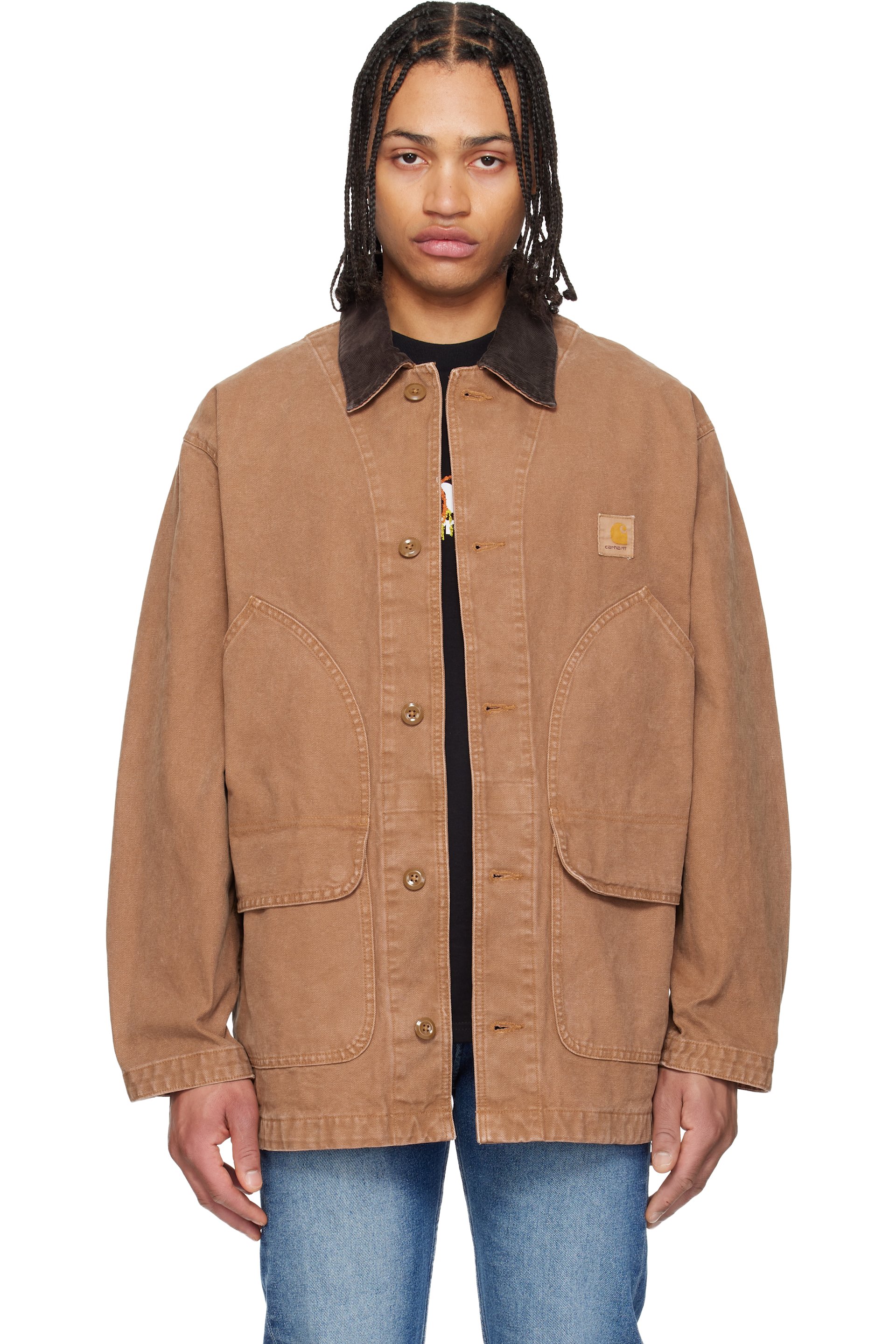 Carhartt Work In Progress - Tan Prescott Coat
