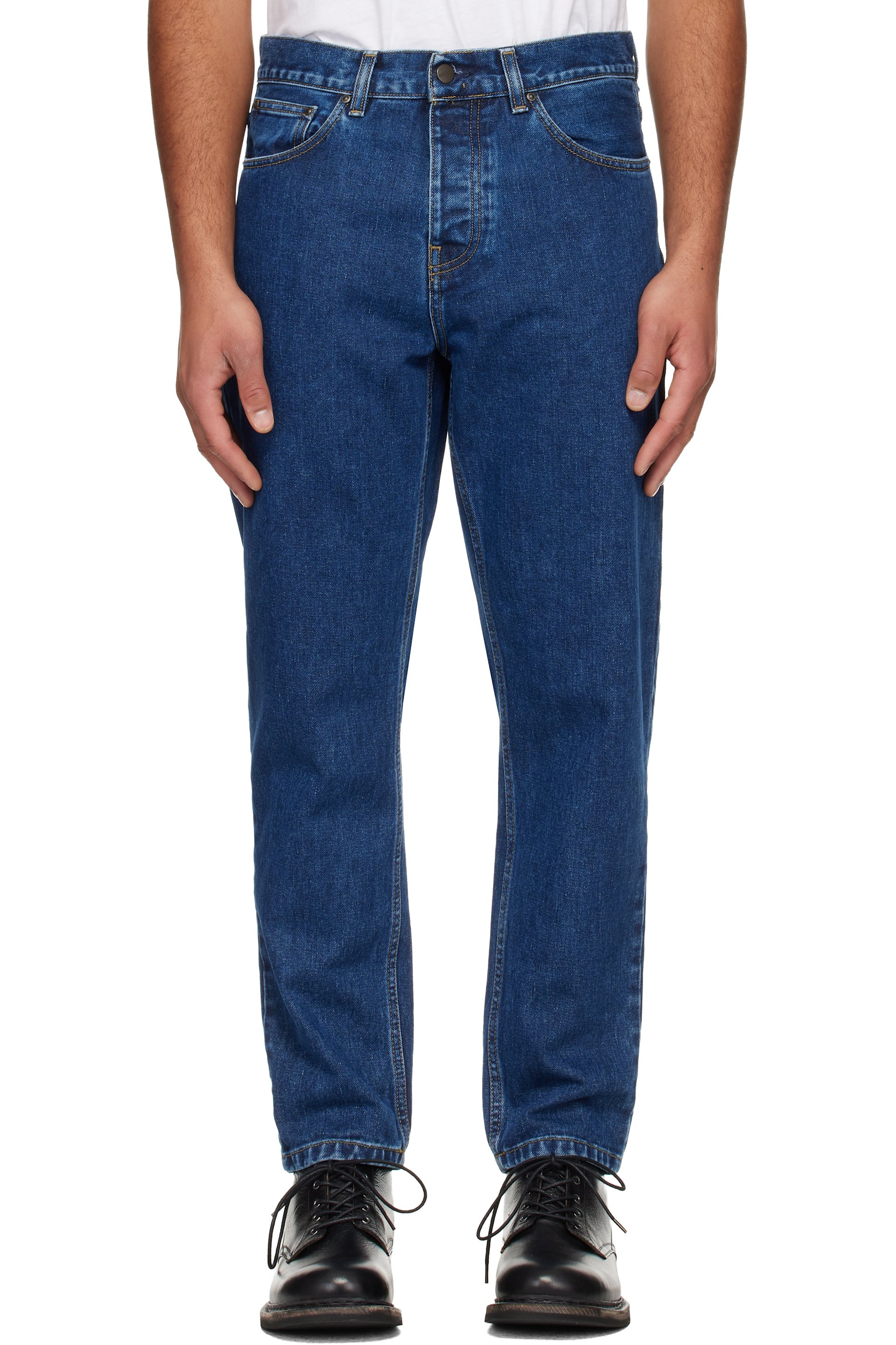 Carhartt Work In Progress - Blue Newel Jeans