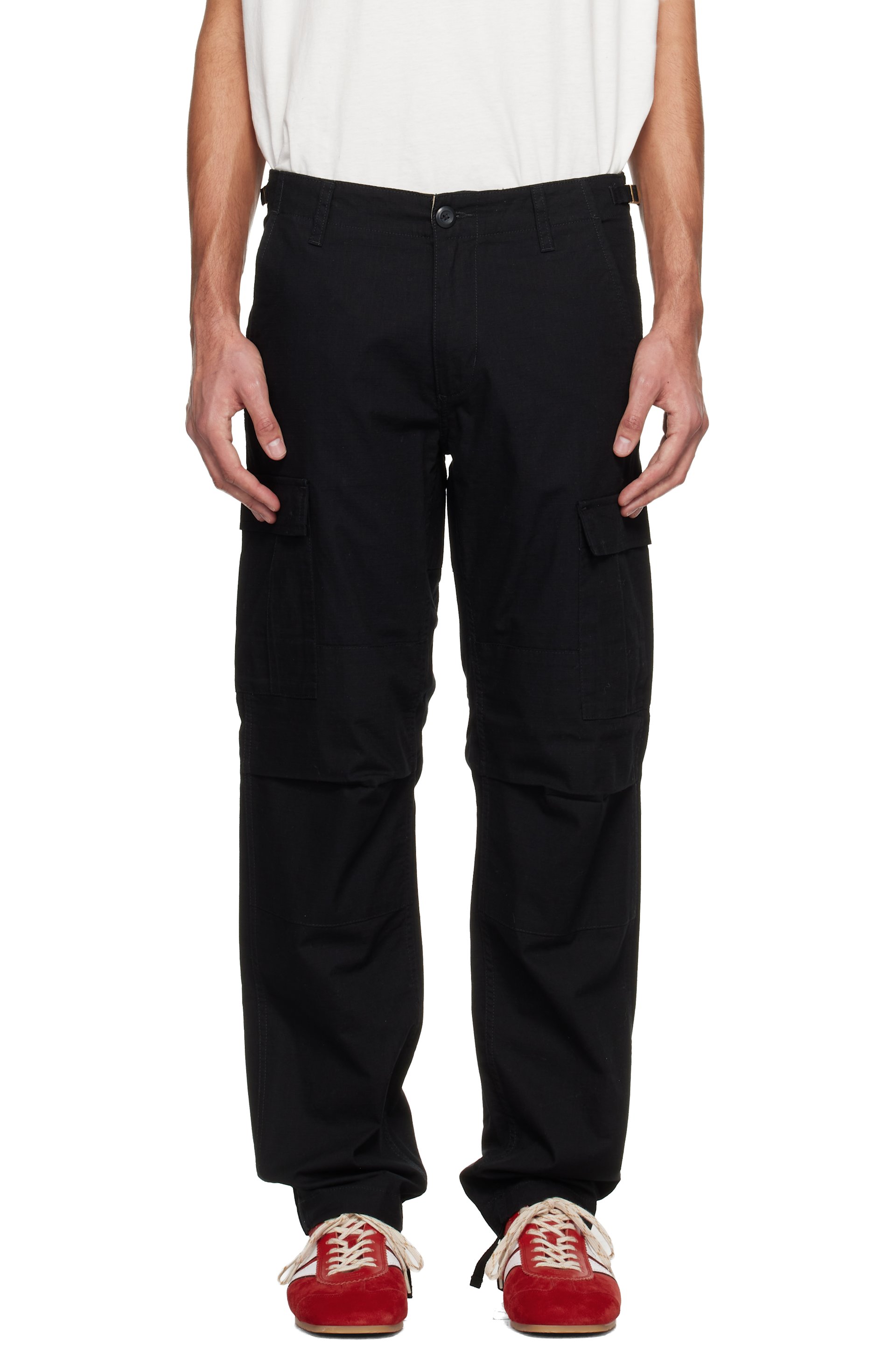 Carhartt Work In Progress - Black Aviation Cargo Pants