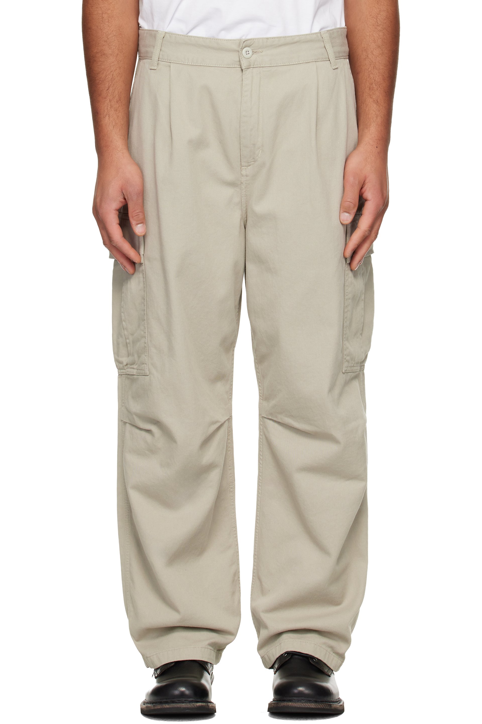 Carhartt Work In Progress - Gray Cole Cargo Pants