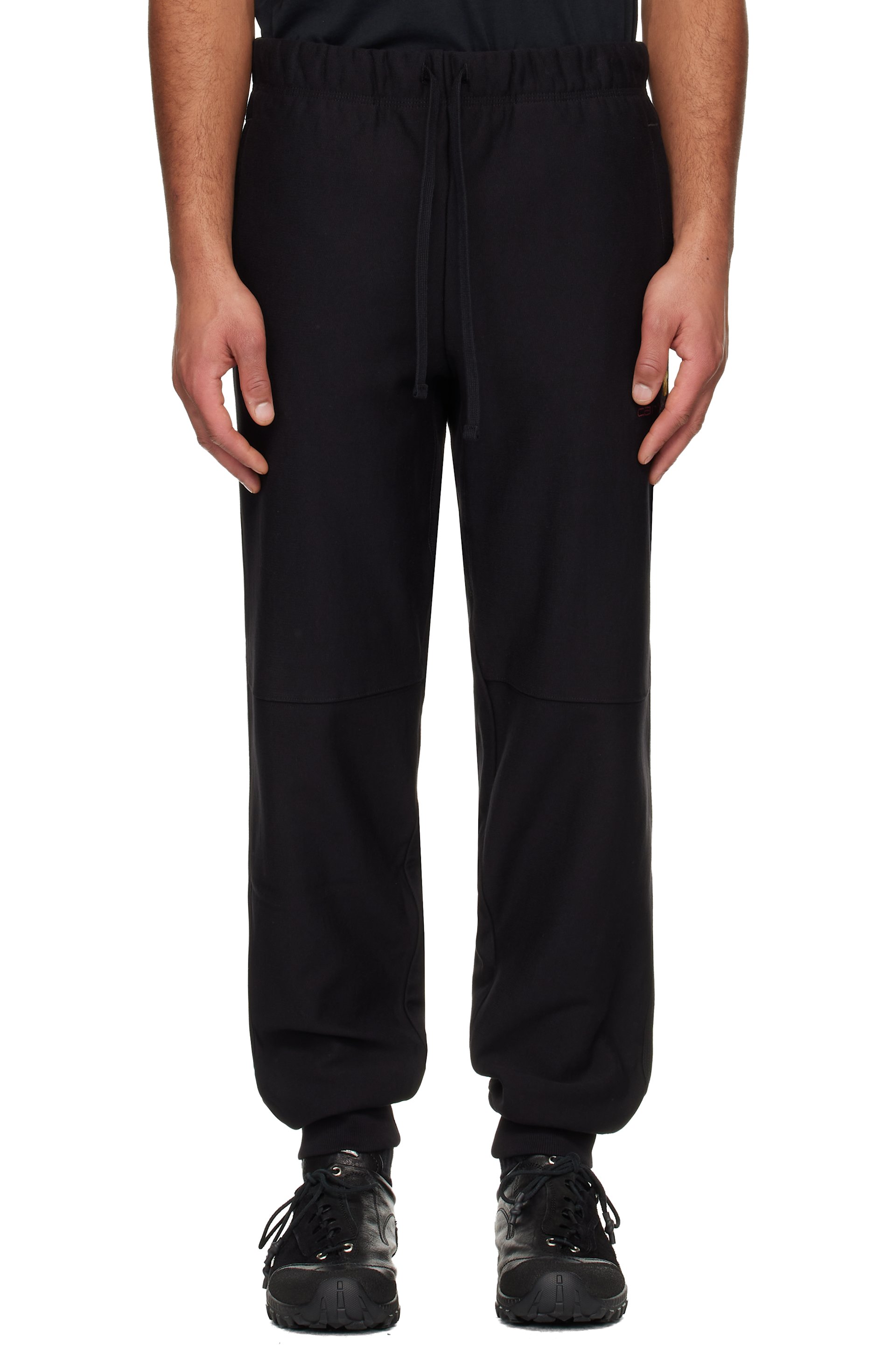Carhartt Work In Progress - Black American Script Jogging Sweatpants