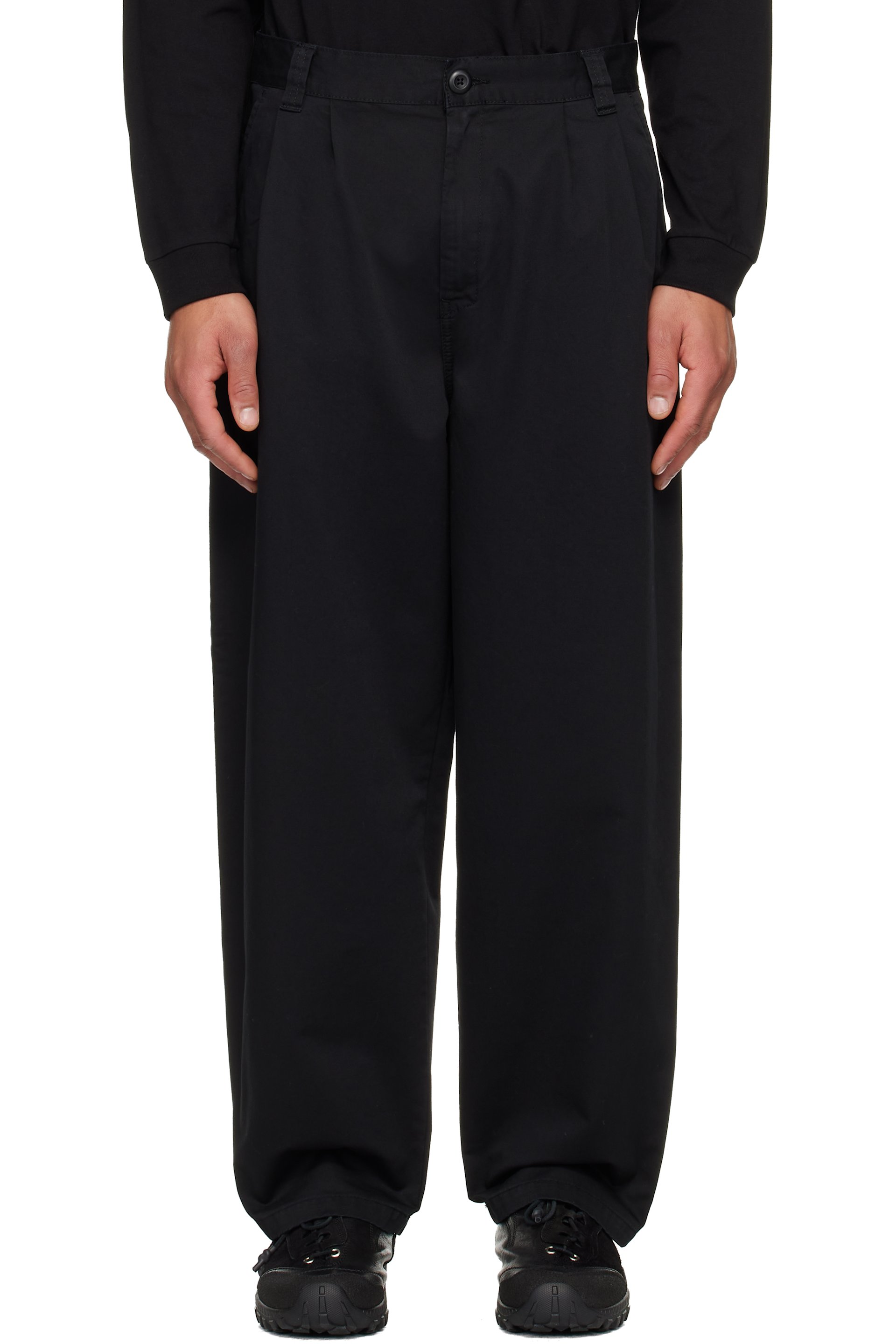 Carhartt Work In Progress - Black Merrick Trousers