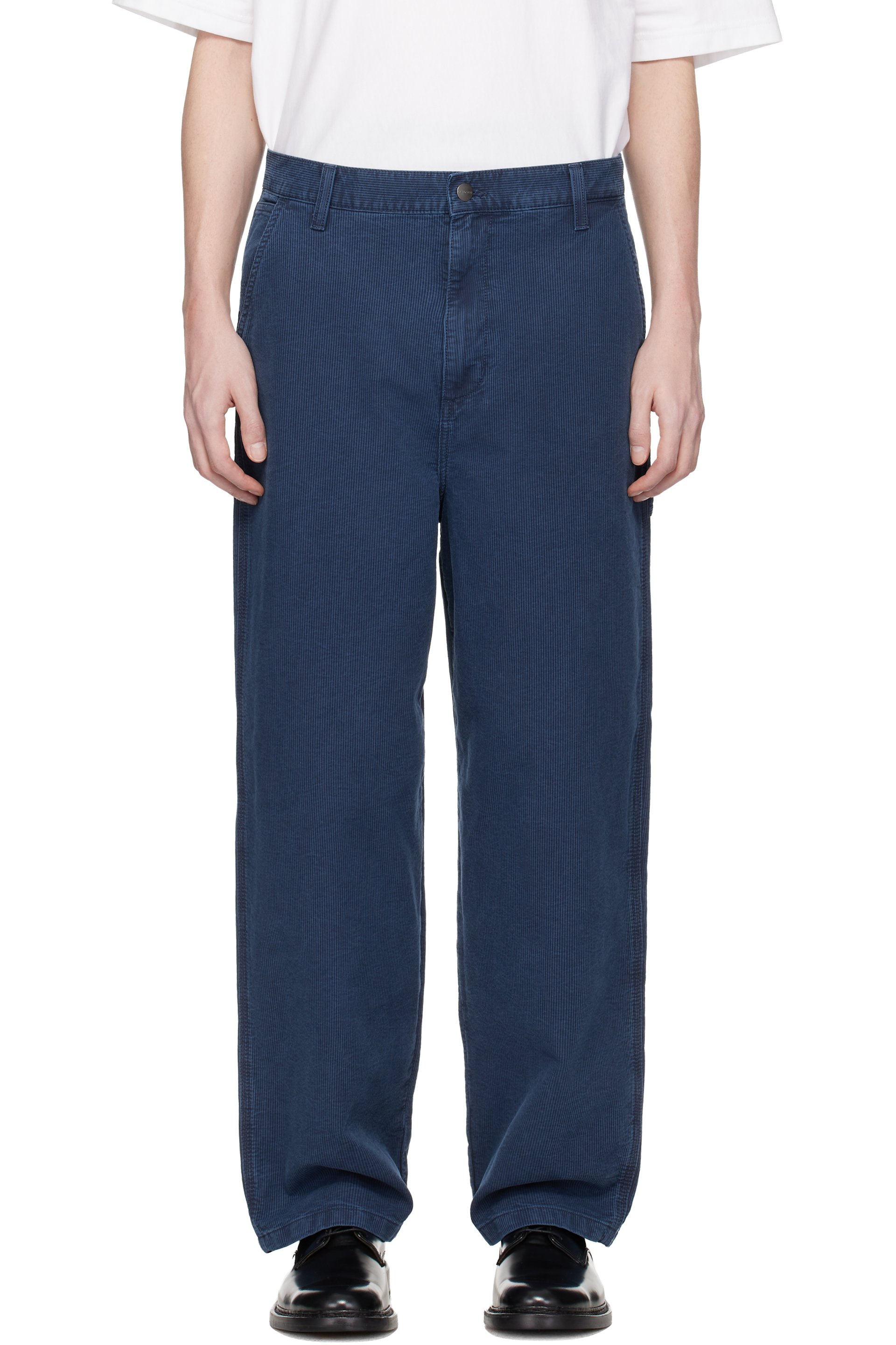Carhartt Work In Progress - Blue Parrish Corduroy Trousers
