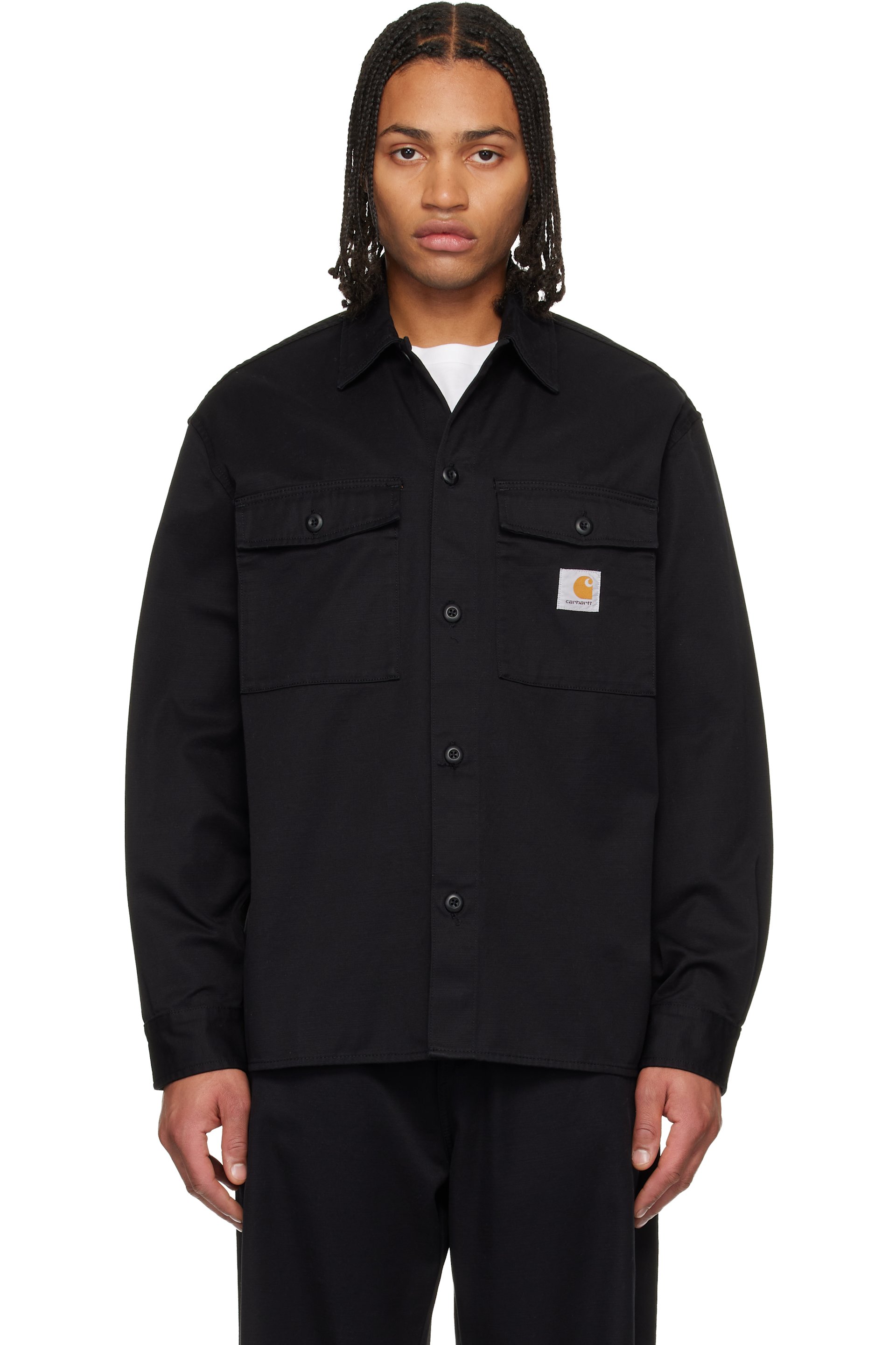 Carhartt Work In Progress - Black Kelly Overshirt