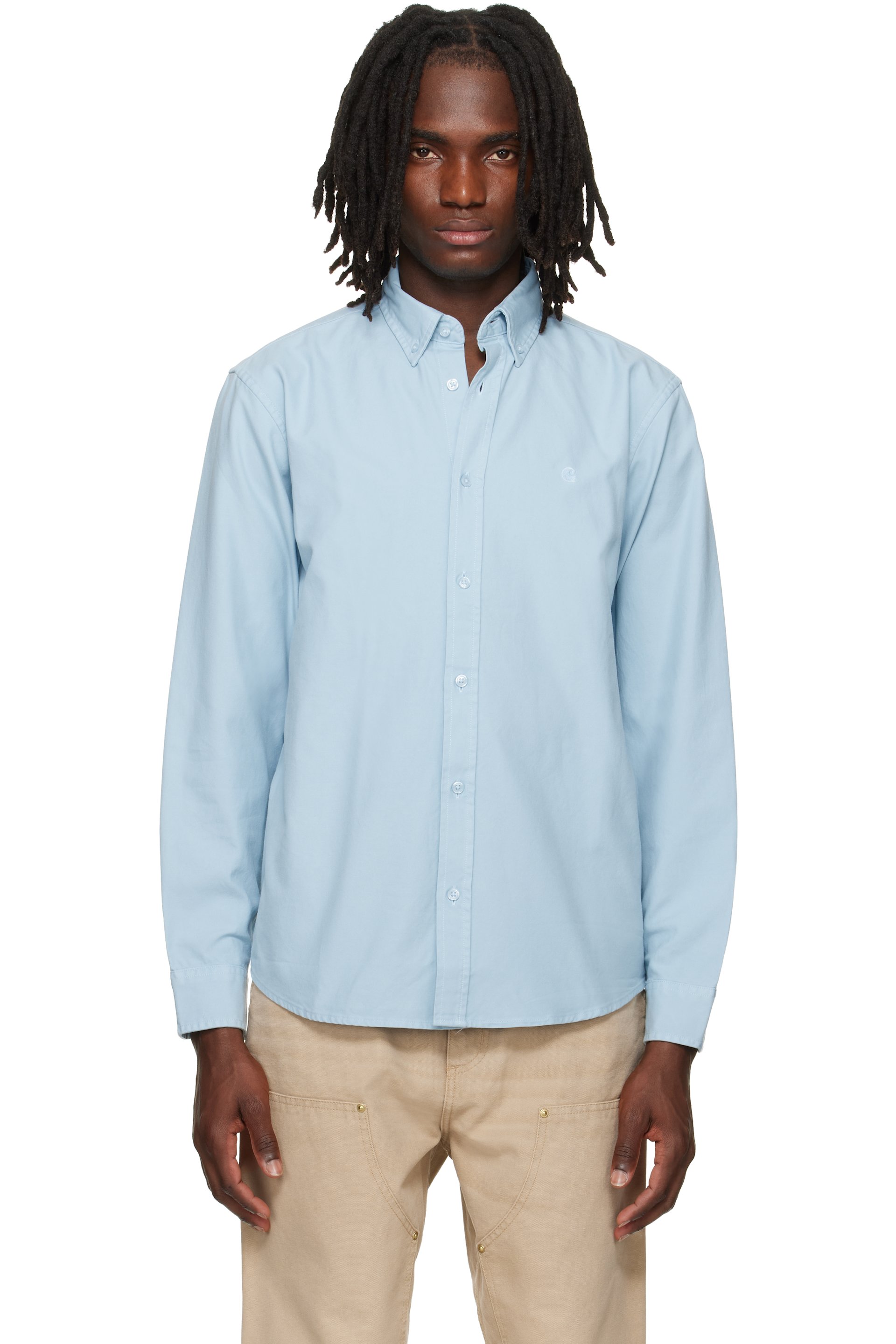 Carhartt Work In Progress - Chemise Bolton bleue
