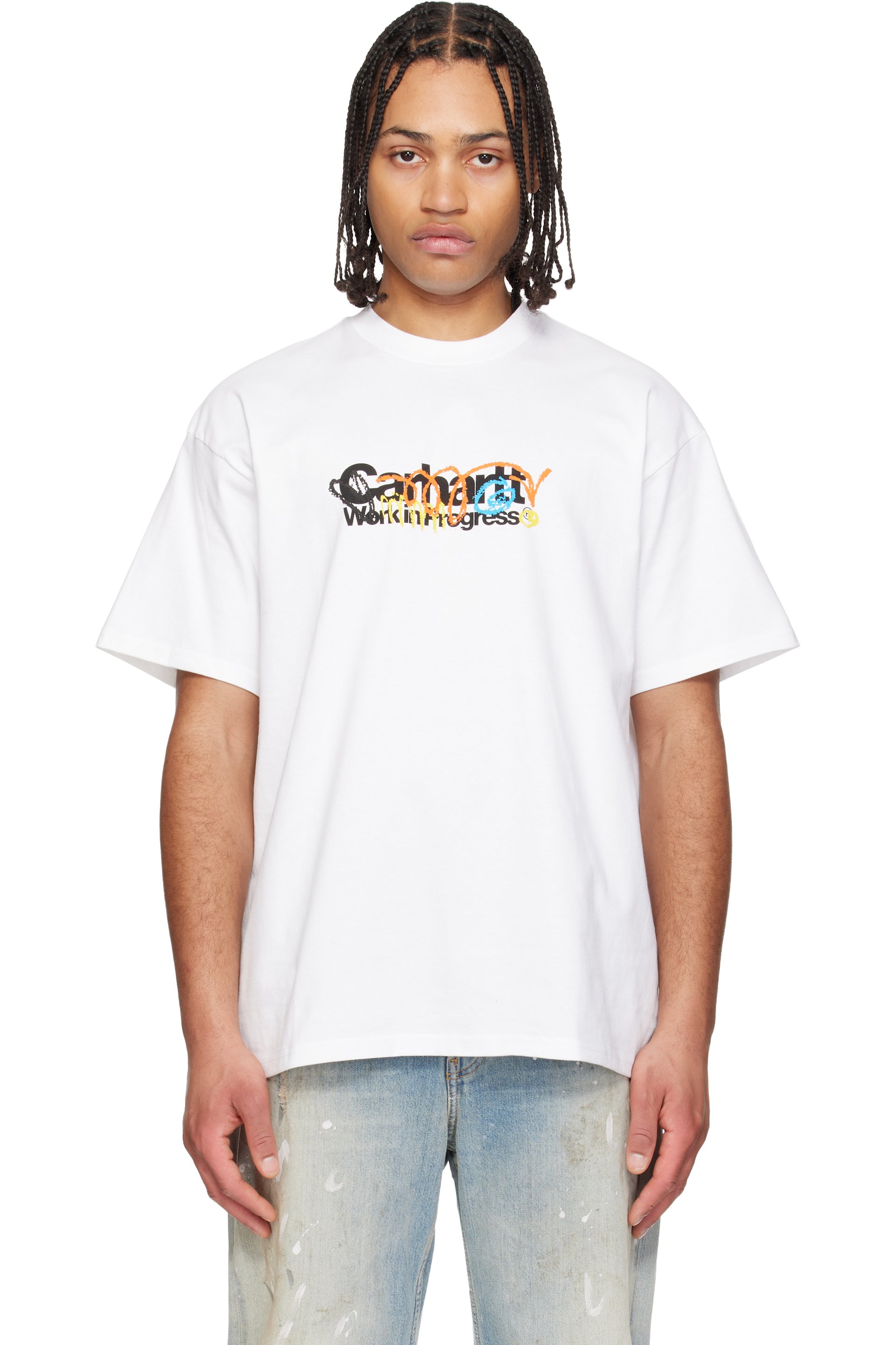 Carhartt Work In Progress - White Primary T-Shirt