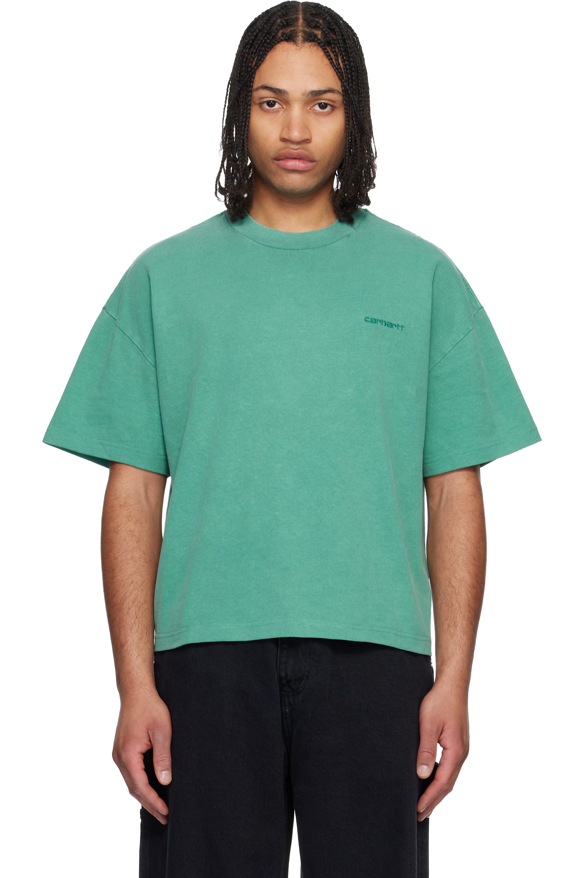 Carhartt Work In Progress - Green Benton T-shirt