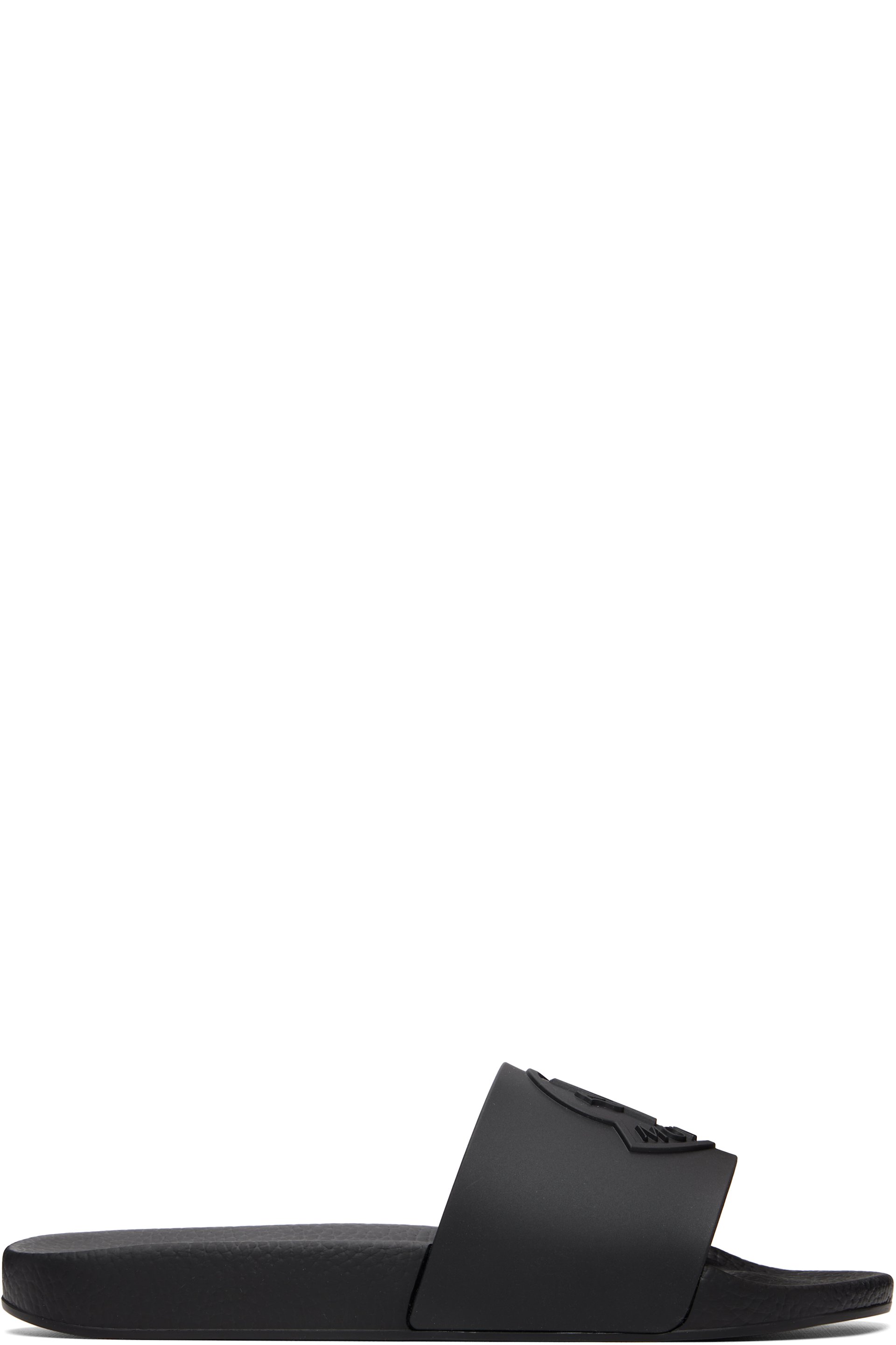 Moncler - Black Basile Rubber Pool Slides