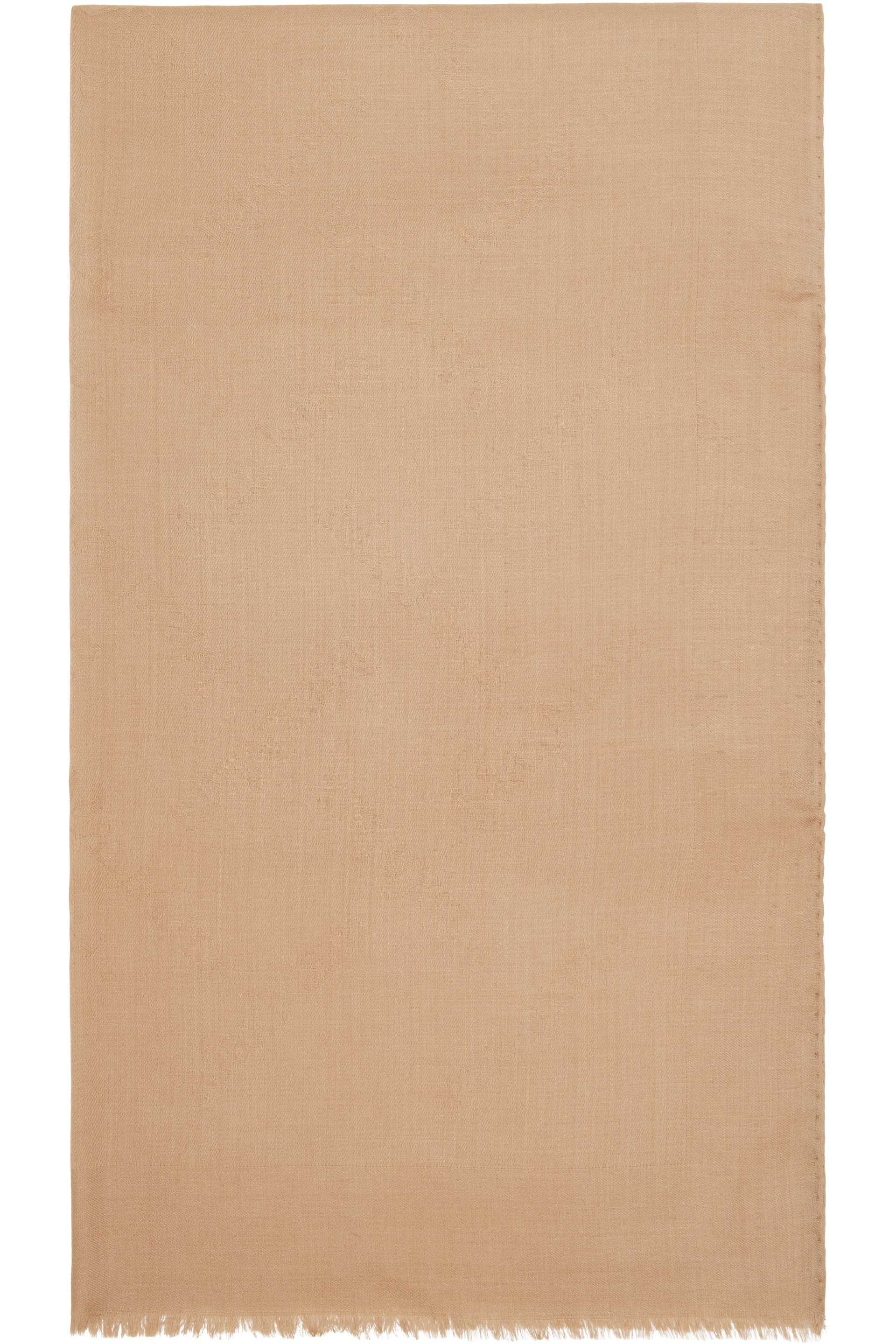 Max Mara - Foulard Mxazinnia brun clair