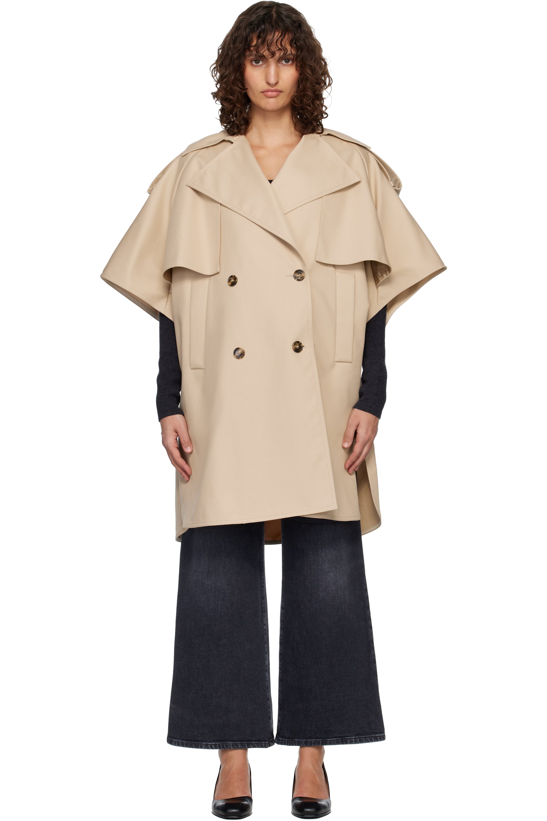 Max Mara - Manteau Azeus brun