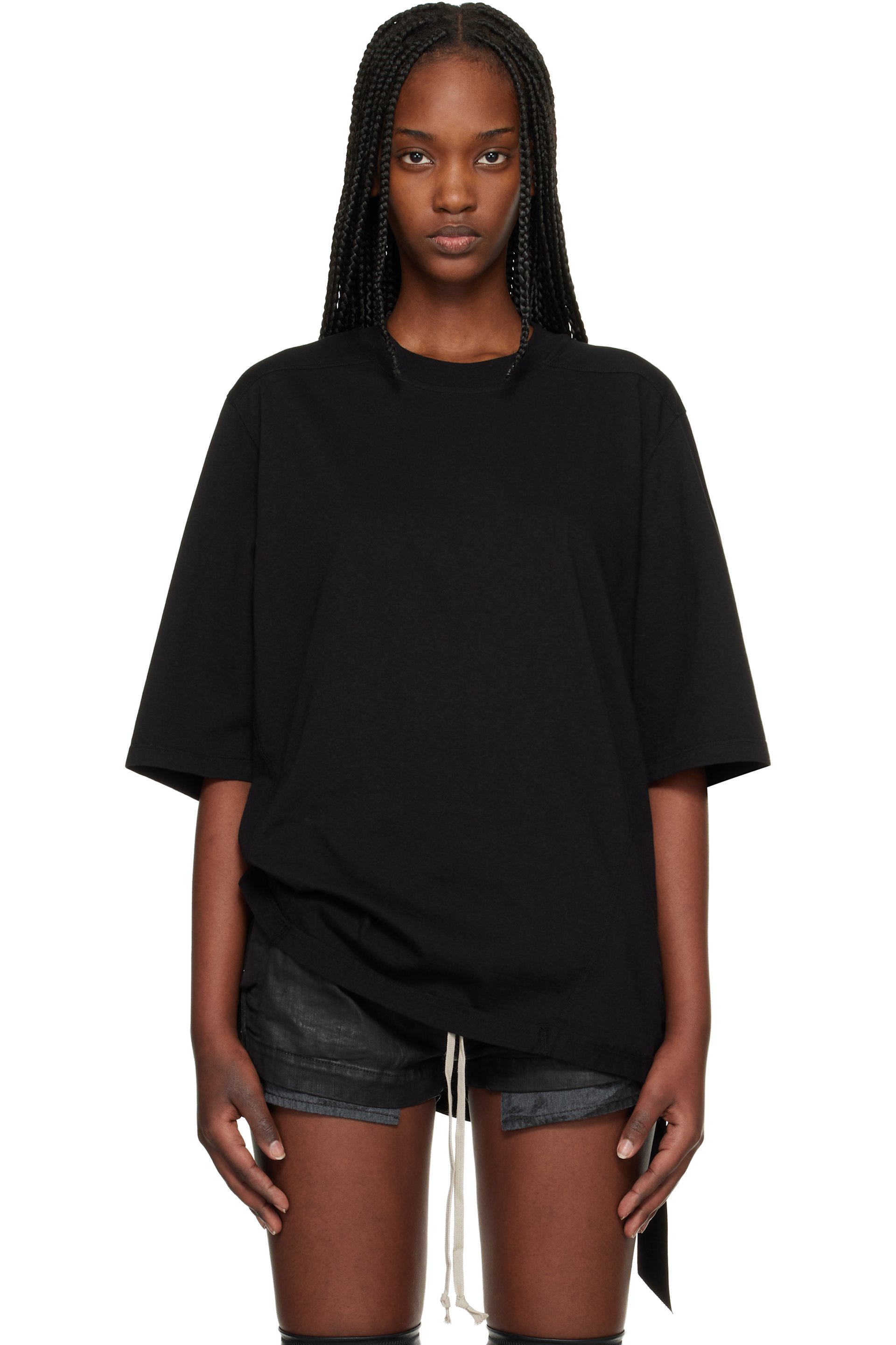 Rick Owens DRKSHDW - T-shirt Walrus noir - Temple