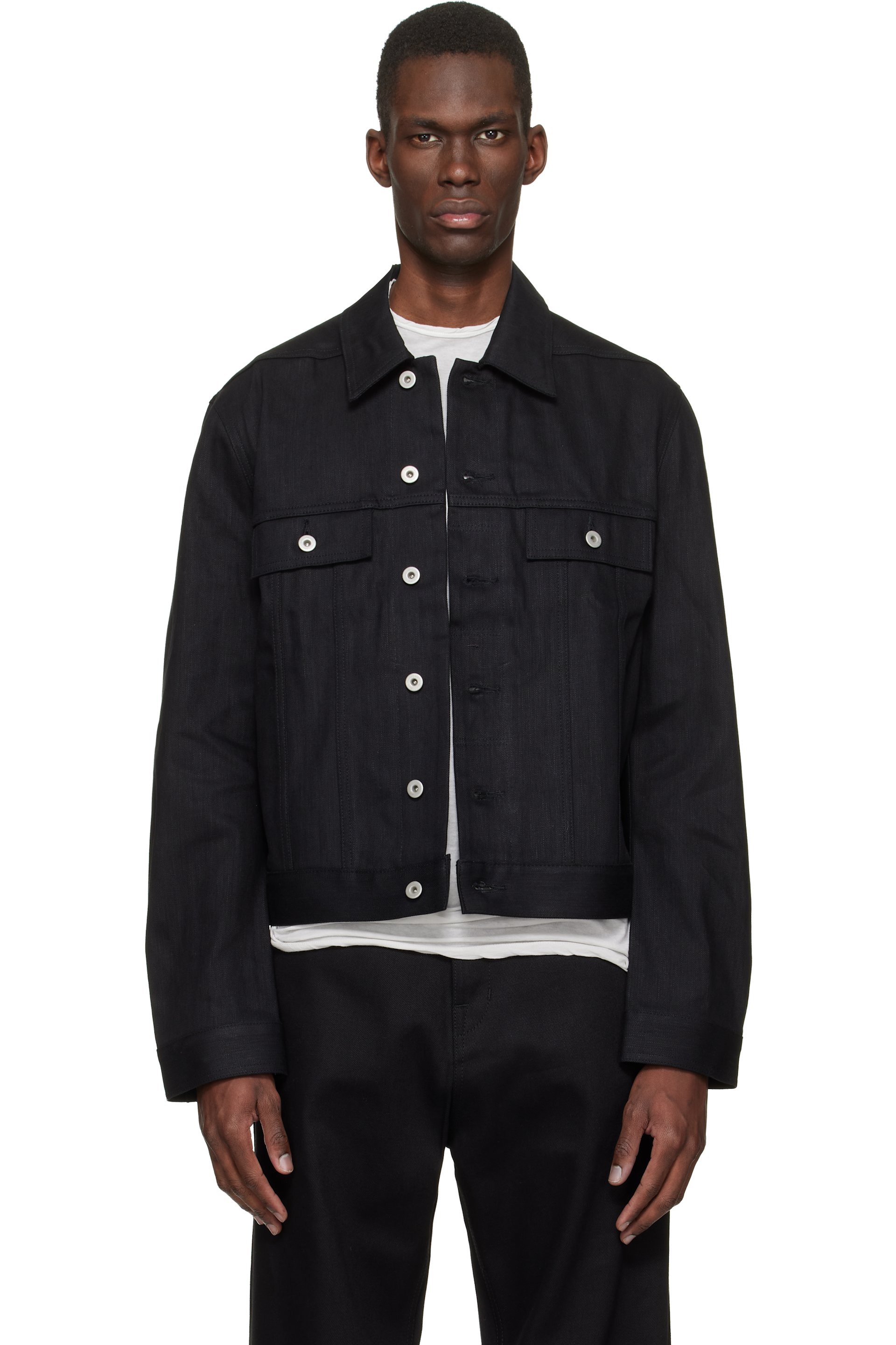 メンズ用 Rick Owens DRKSHDW デニムジャケット | SSENSE 日本