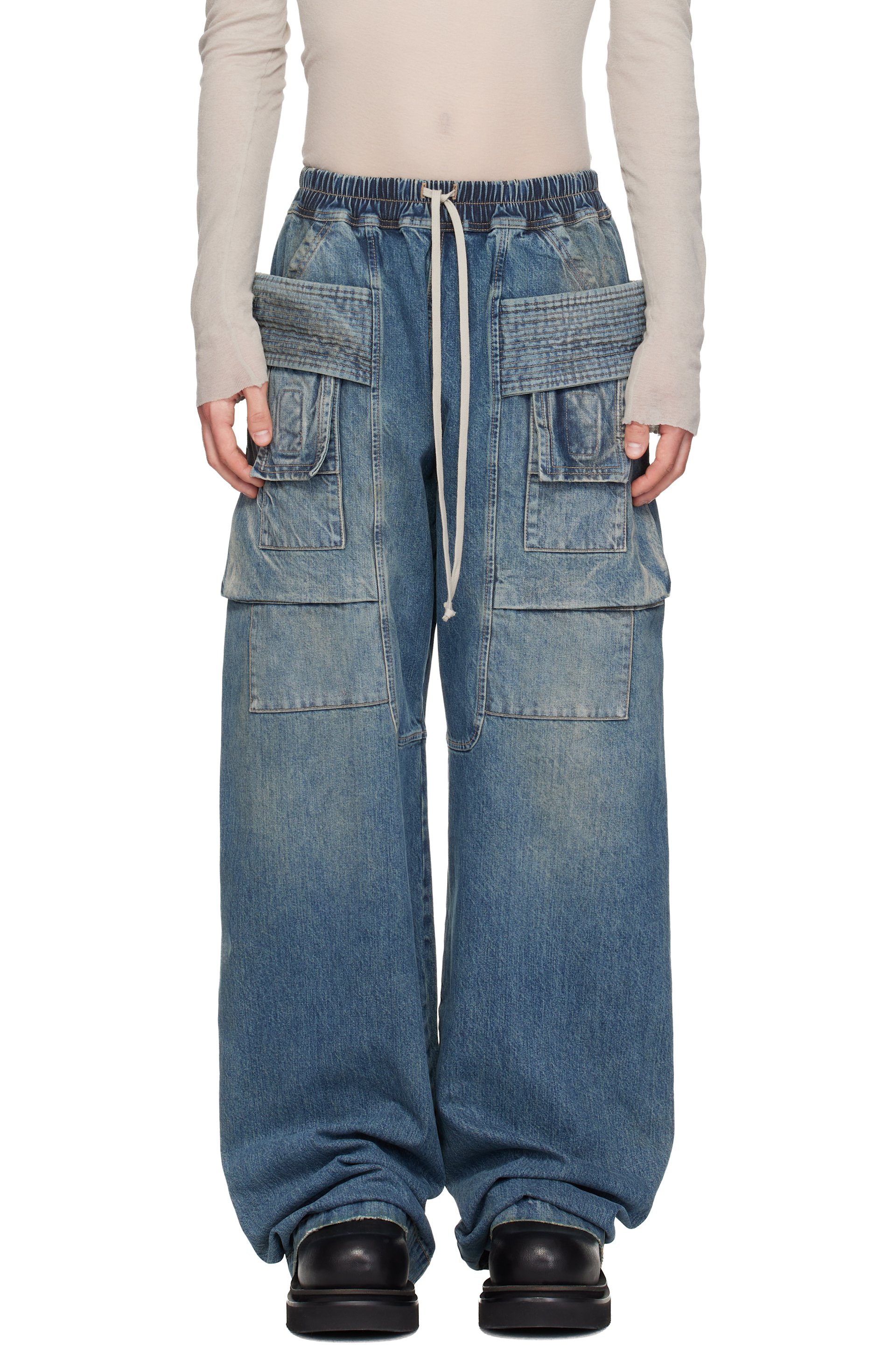 メンズ用 Rick Owens DRKSHDW カーゴパンツ | SSENSE 日本