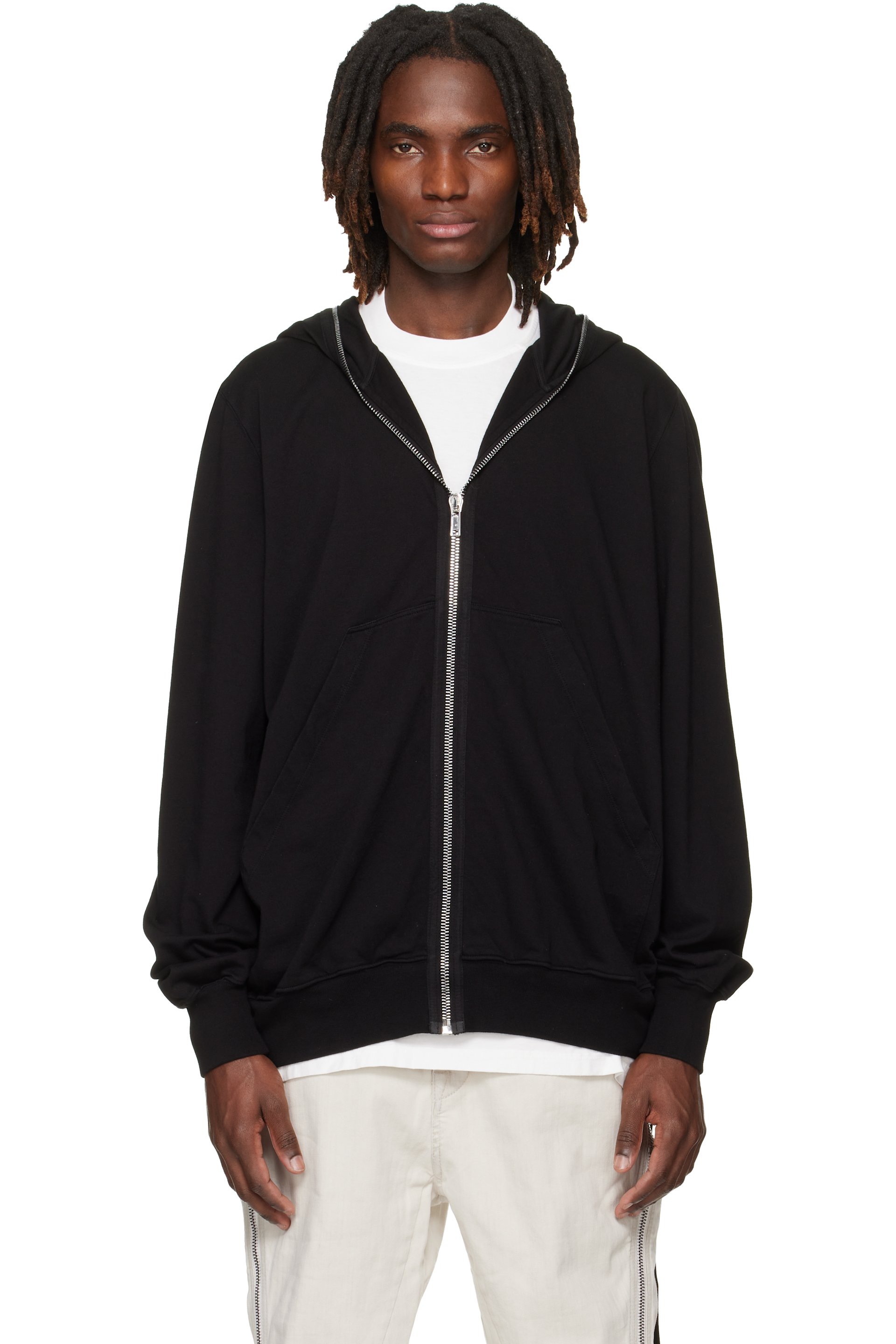 Rick Owens DRKSHDW - Pull à capuche surdimensionné noir - Temple