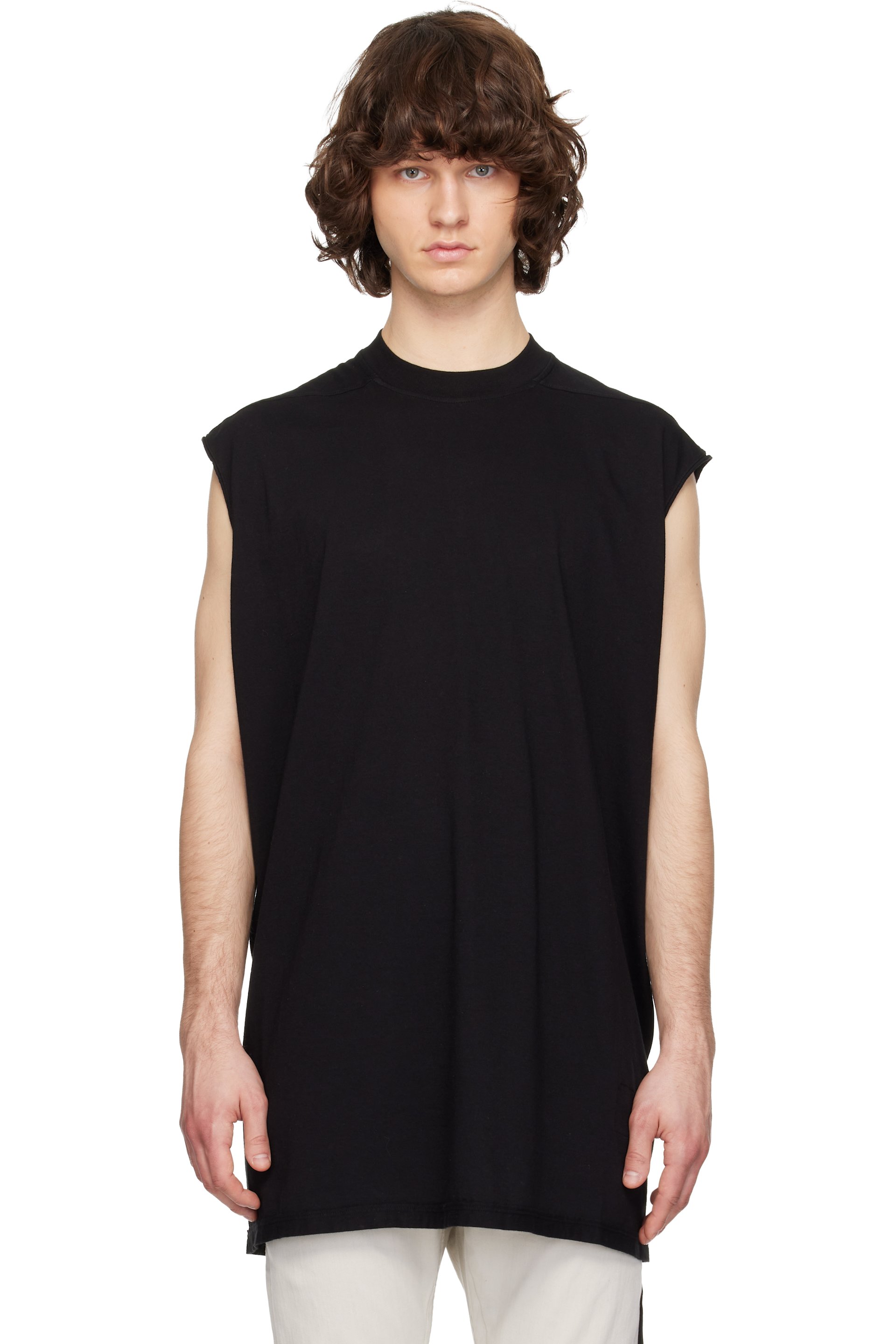 Rick Owens Drkshdw - 블랙 템플 타프 티셔츠
