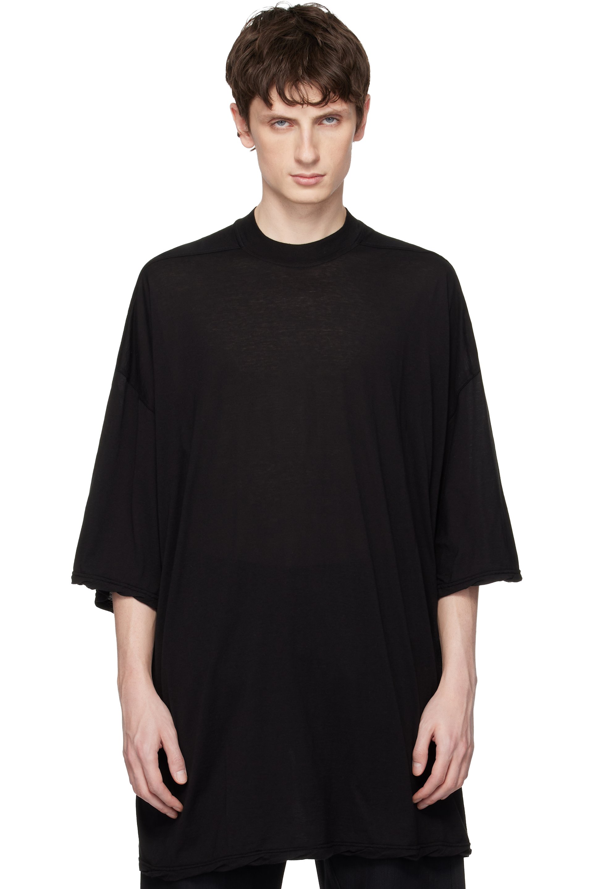 Rick Owens Drkshdw - 블랙 템플 토미 티셔츠