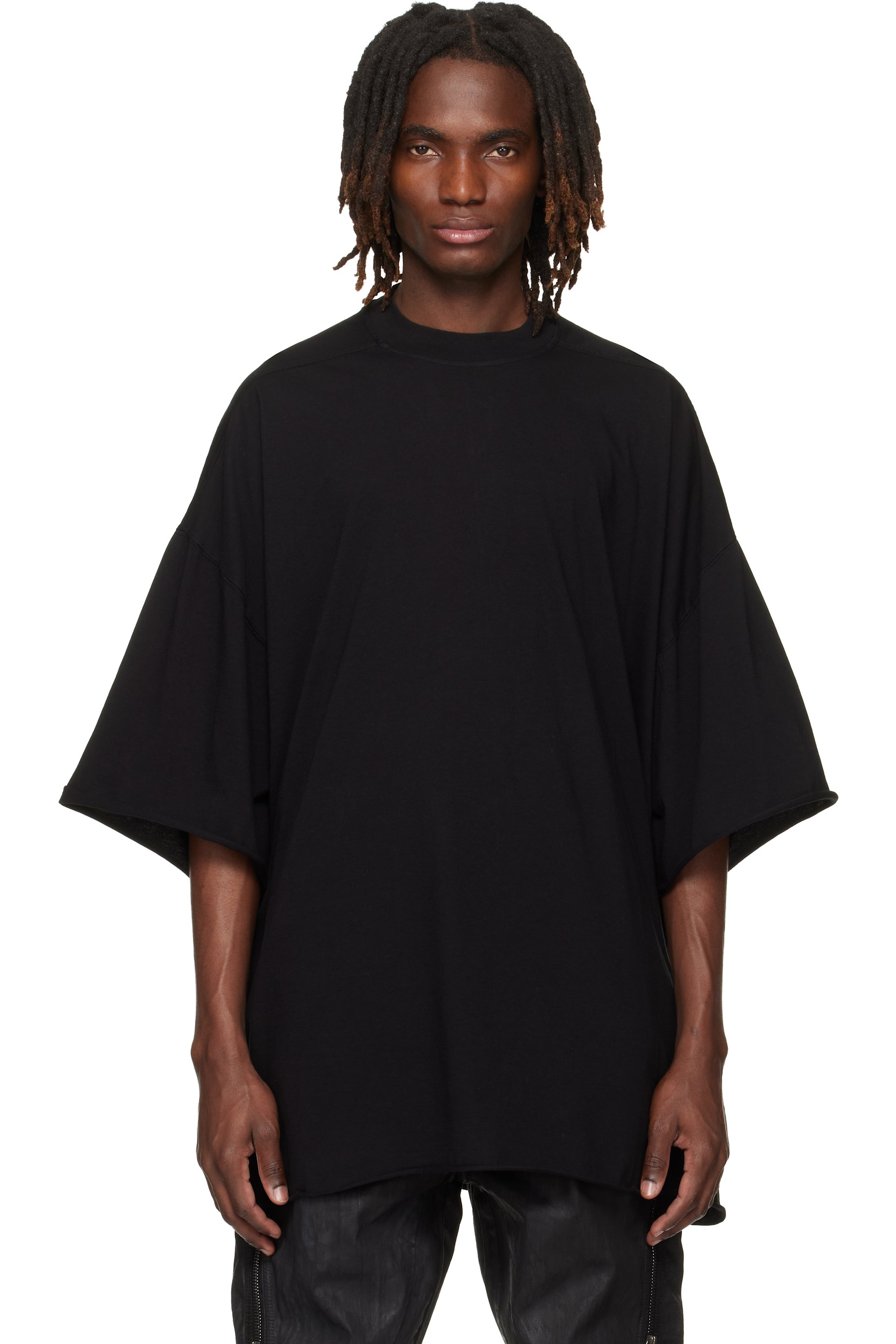 Rick Owens Drkshdw - 블랙 템플 토미 티셔츠