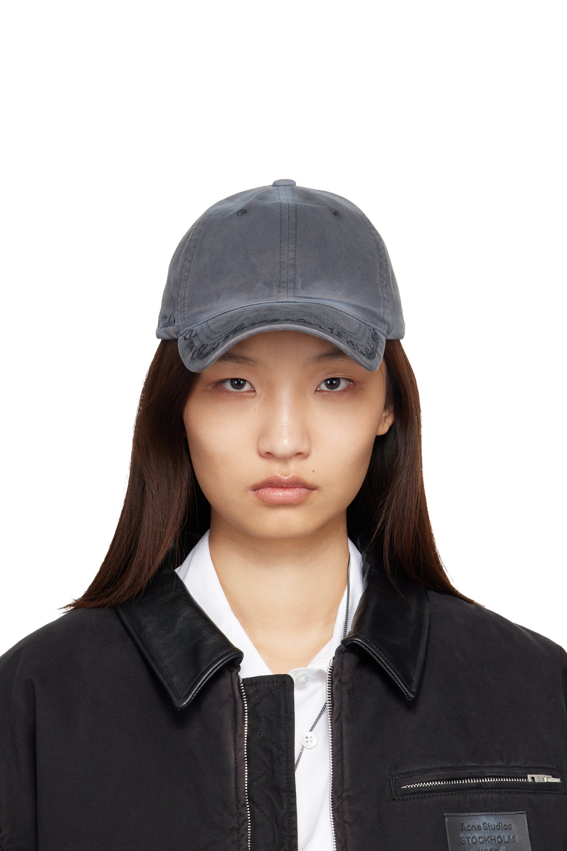 Acne Studios - Gray Logo Cap