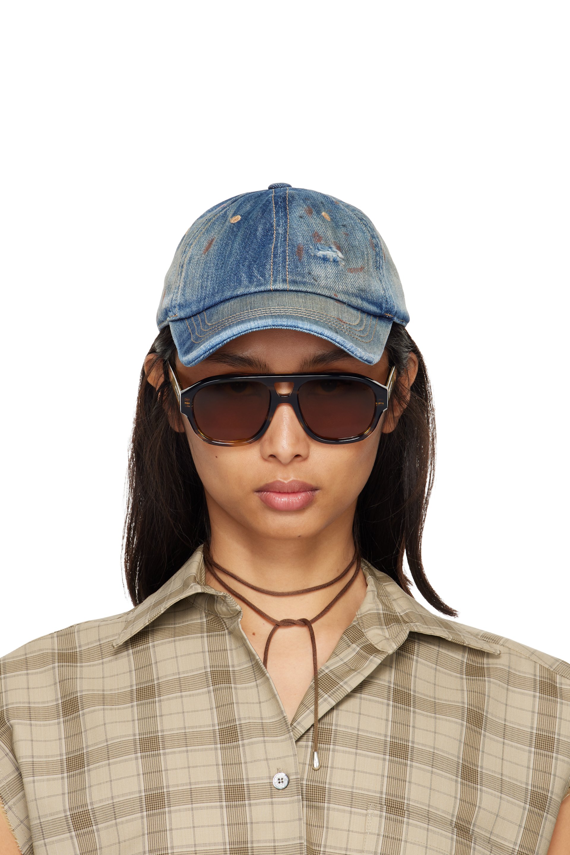 Acne Studios - Casquette Carily Trafalgar bleue