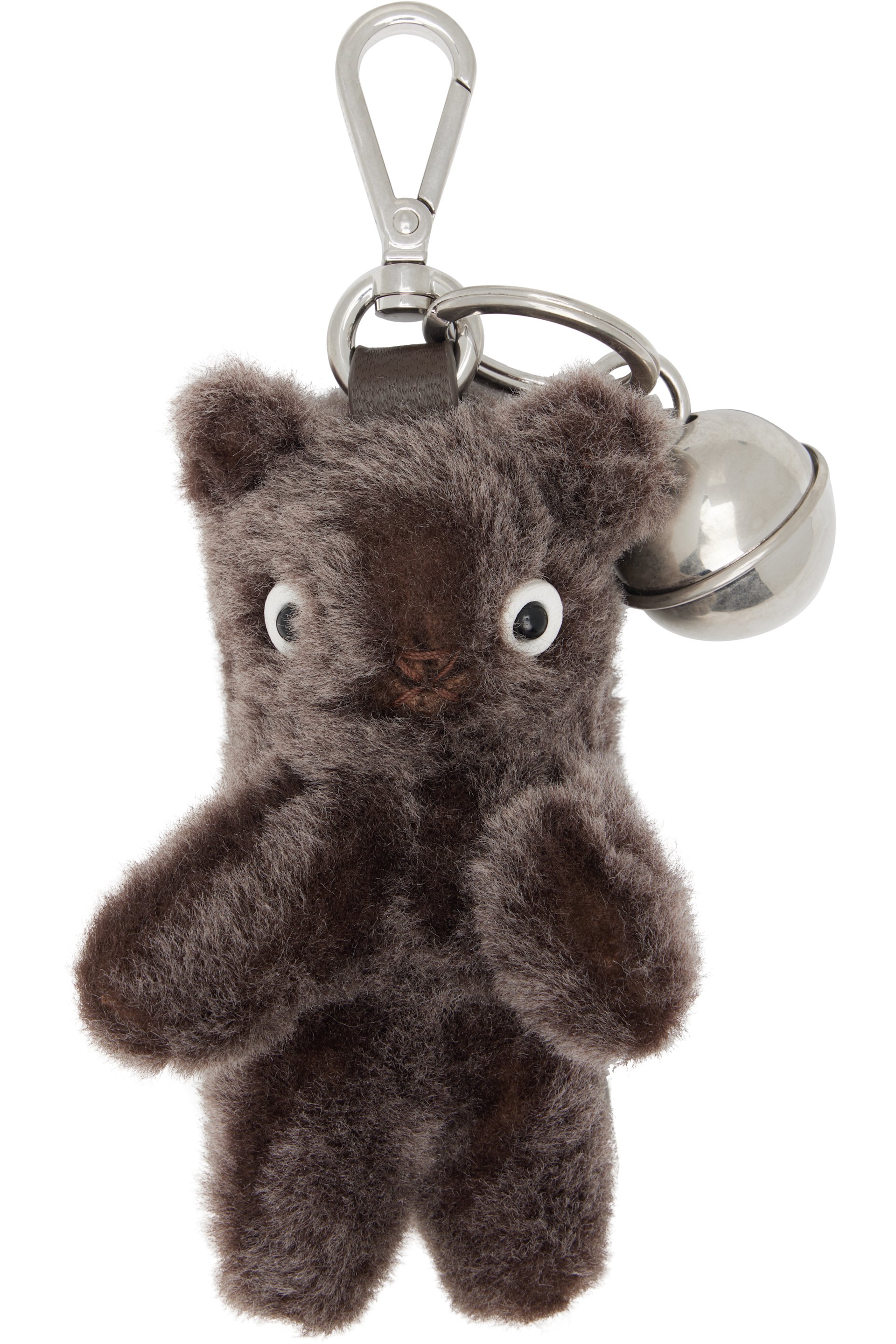 Acne Studios - Brown Teddy Bear Keychain
