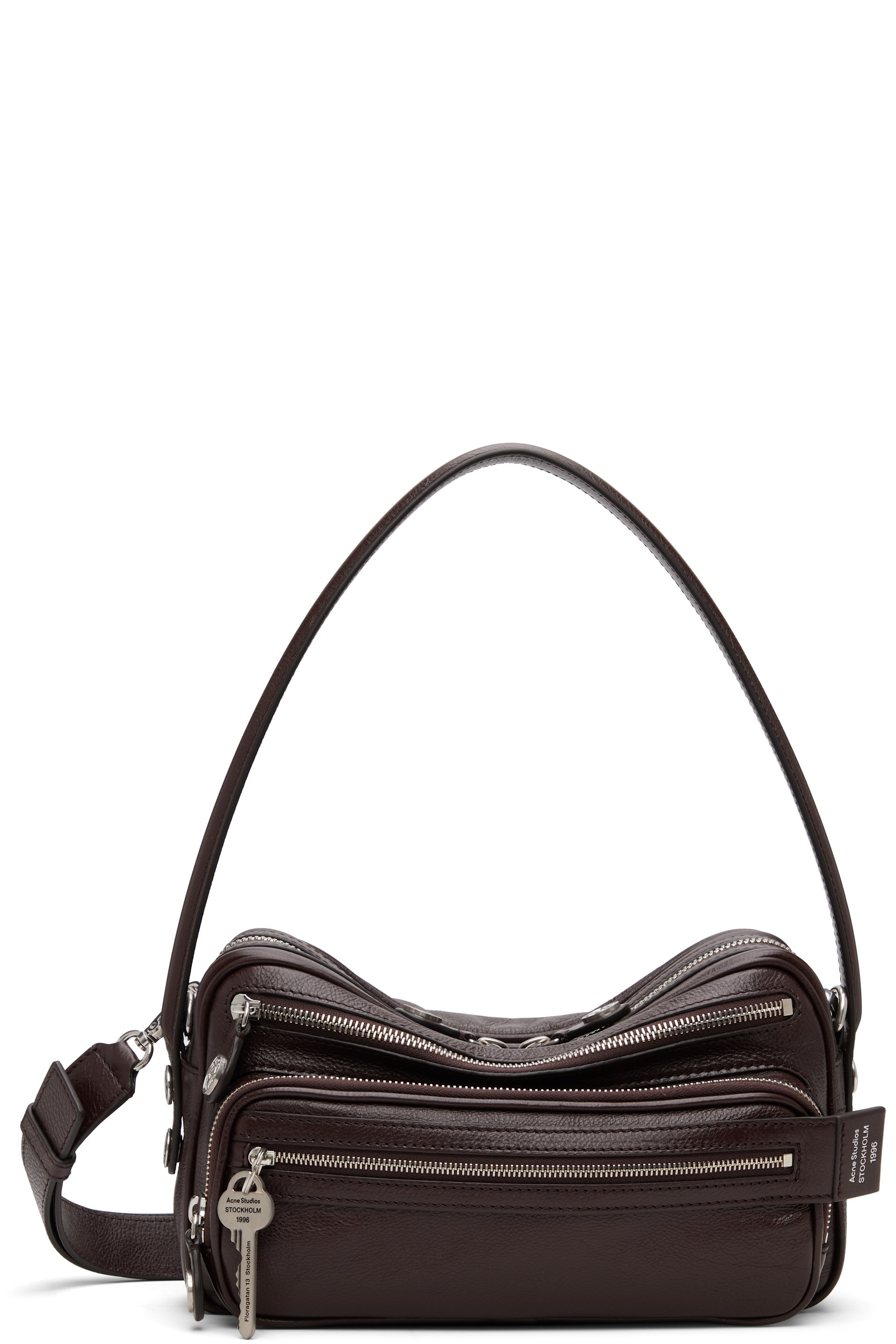 Acne Studios - Sac à bandoulière Camero Party brun