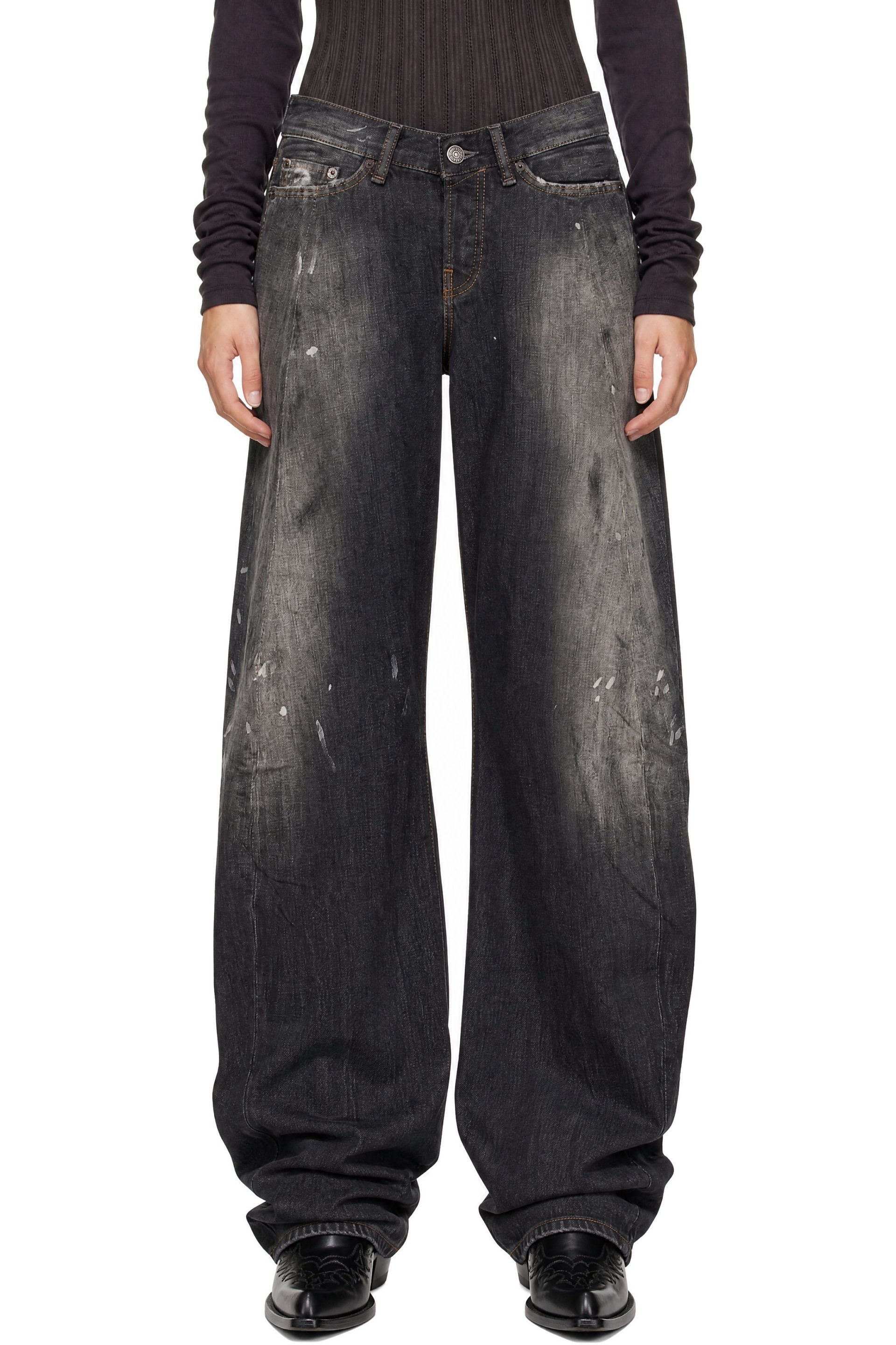 Acne Studios - Black Loose Fit 2006F Jeans