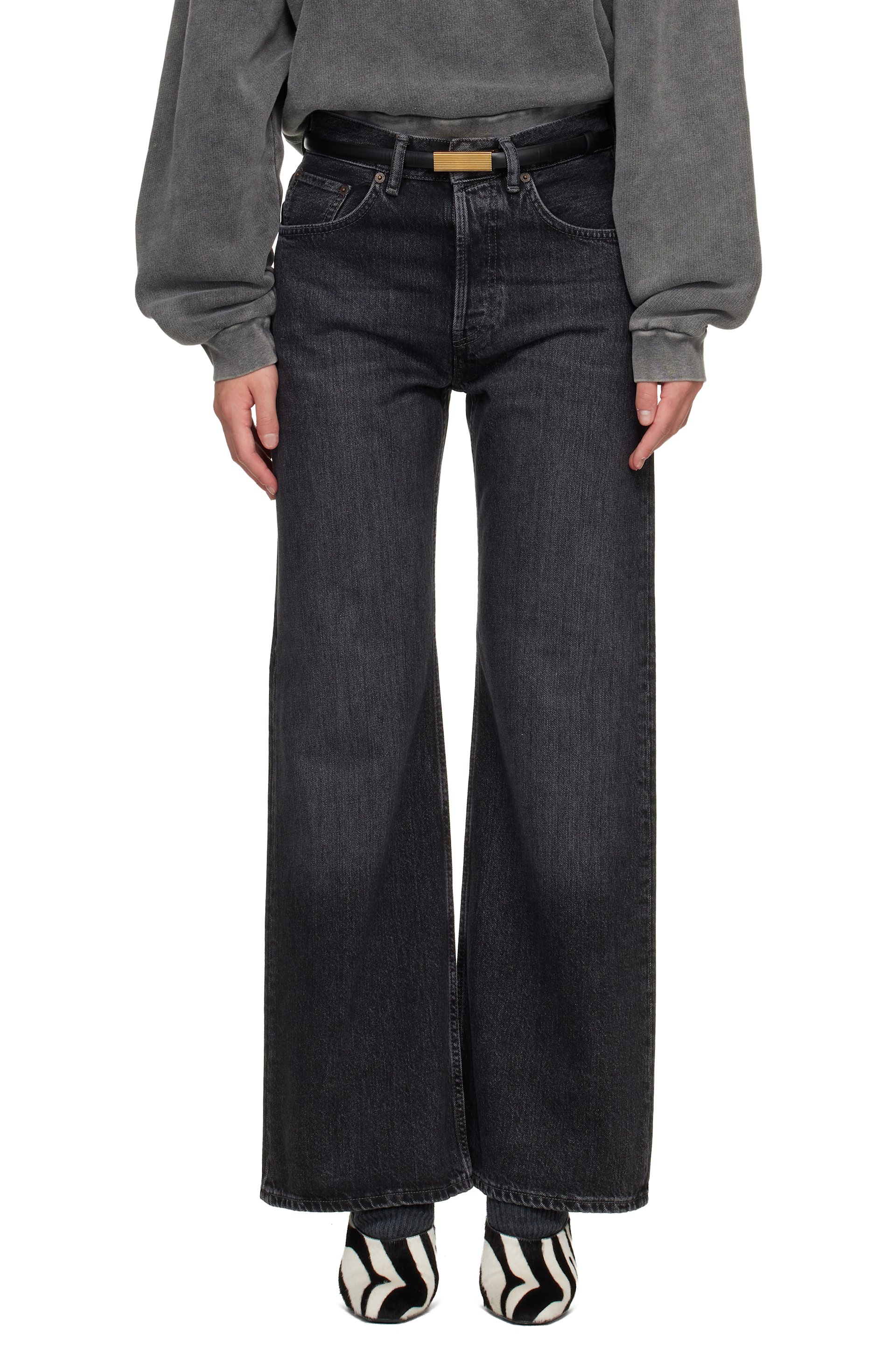 Acne Studios - Jean rétro 2021F noir
