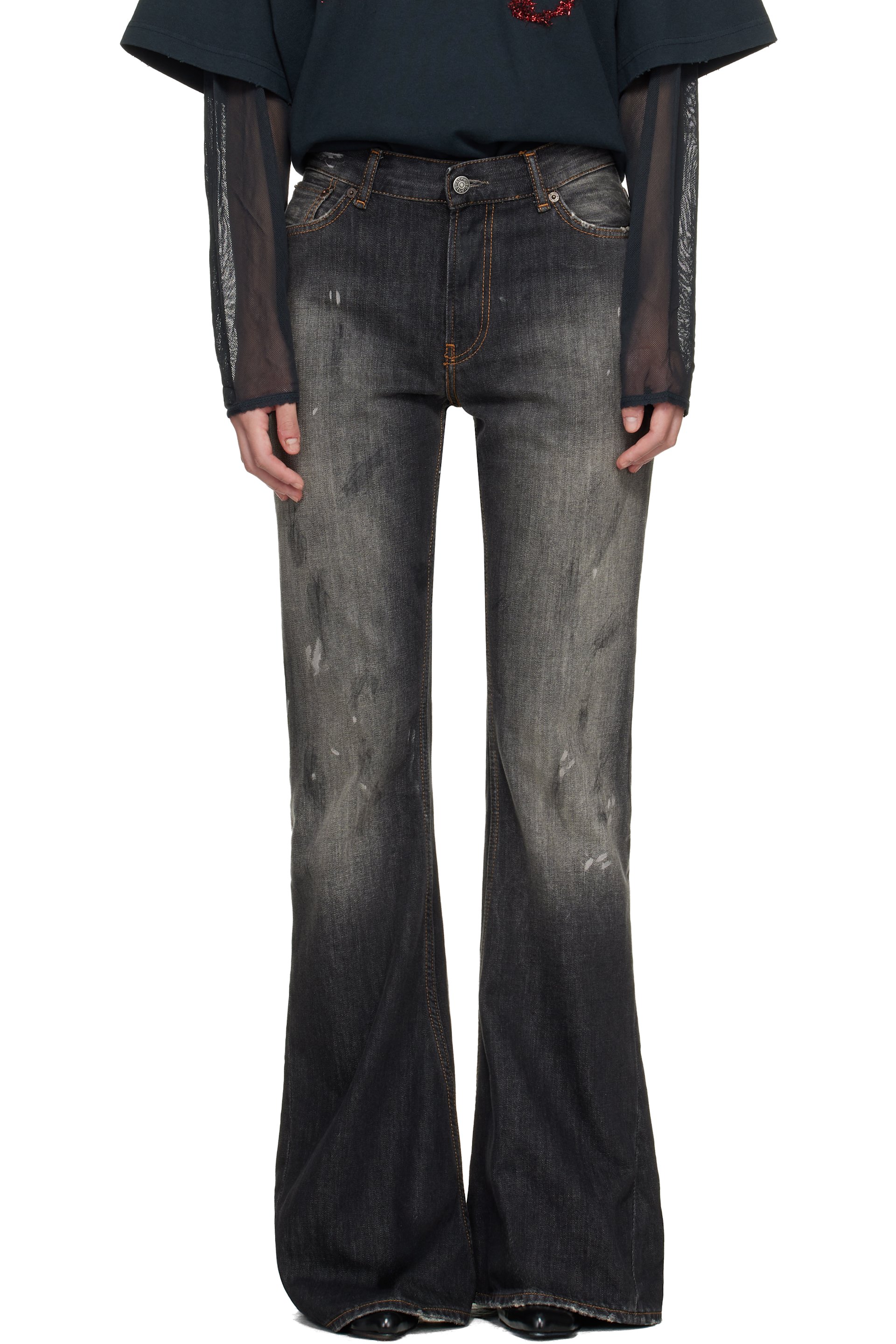 Acne Studios - Jean ajusté 2025F noir