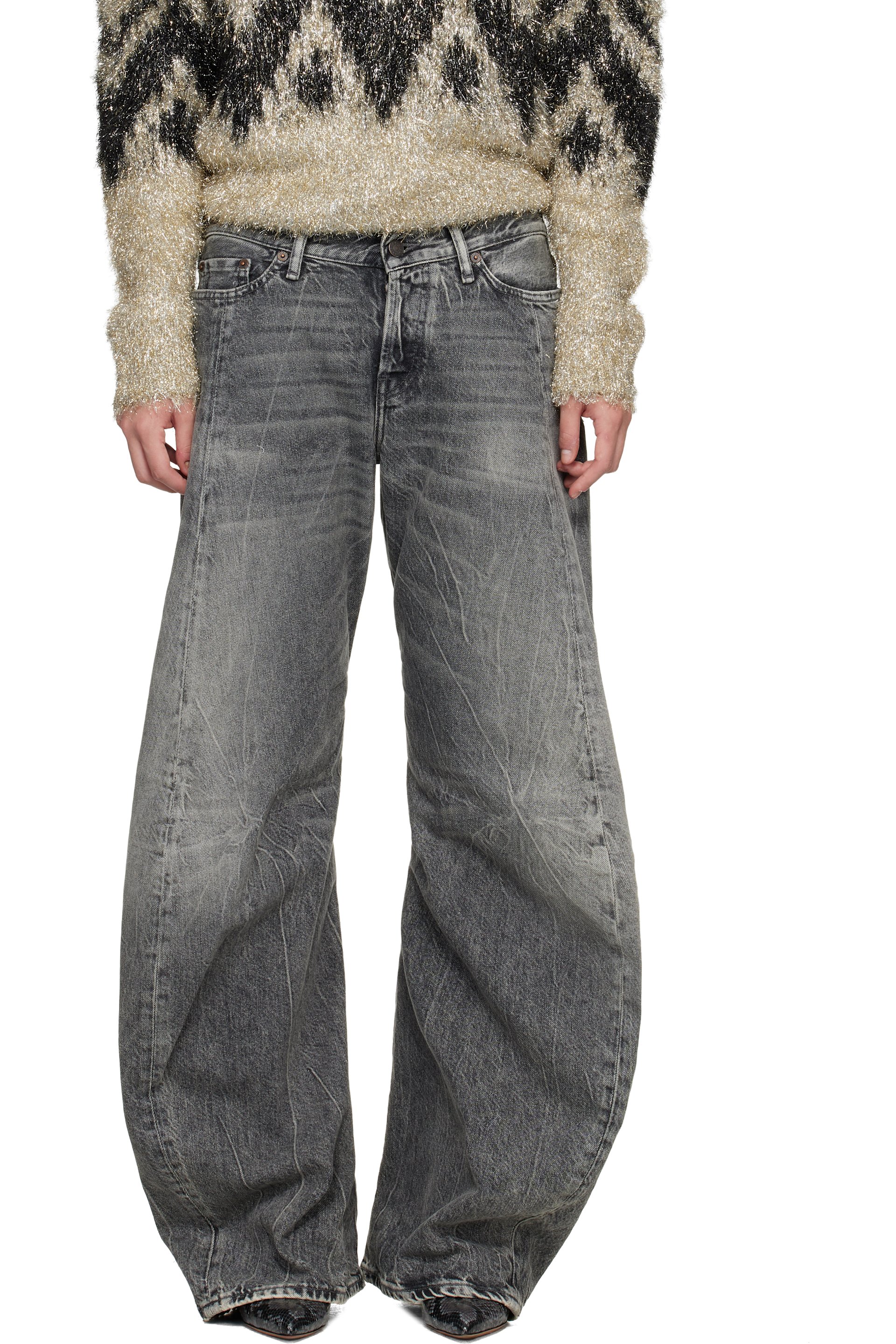 Acne Studios - Jean décontracté 2006F gris