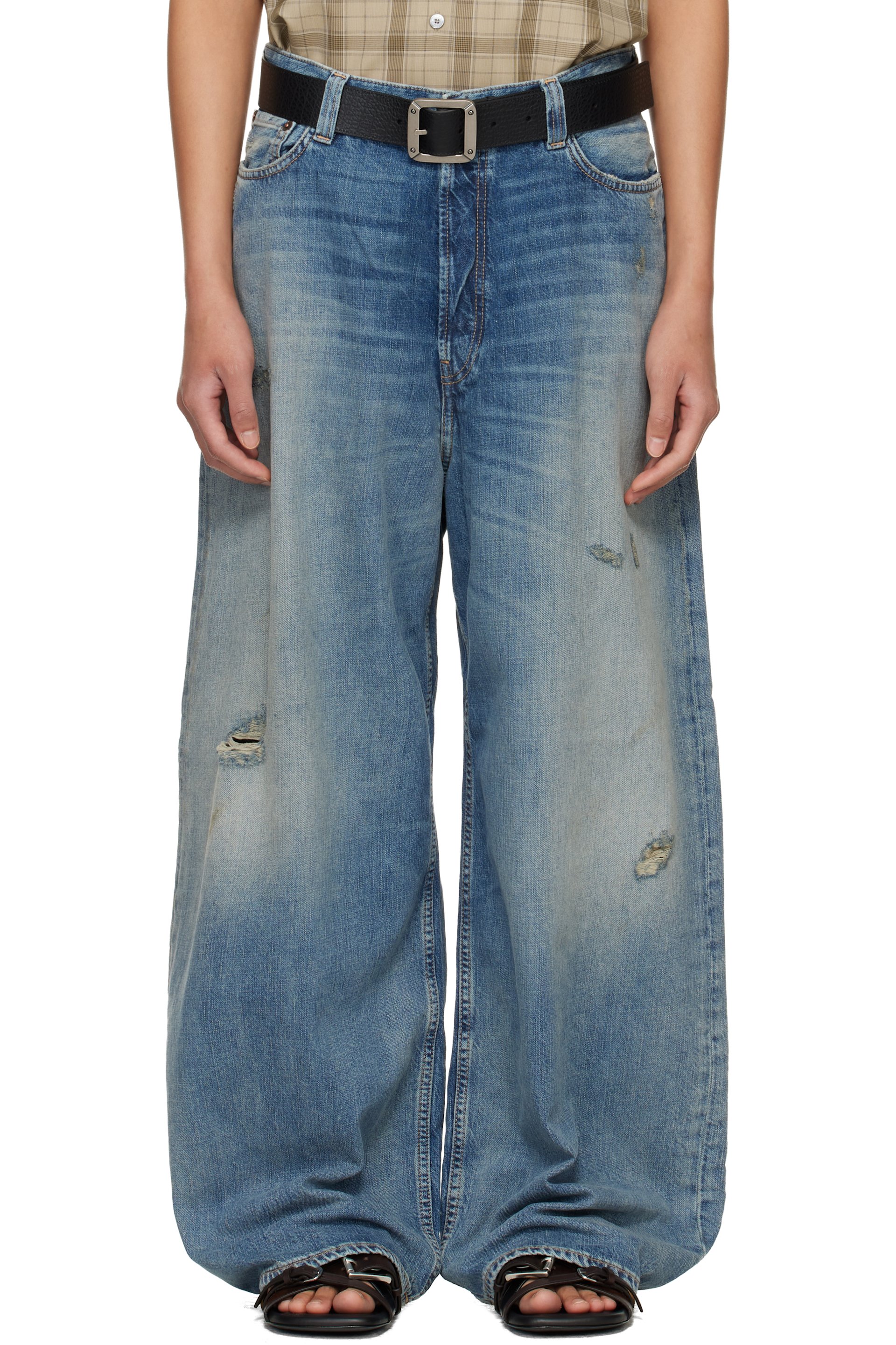 Acne Studios - Jean décontracté 2023 bleu