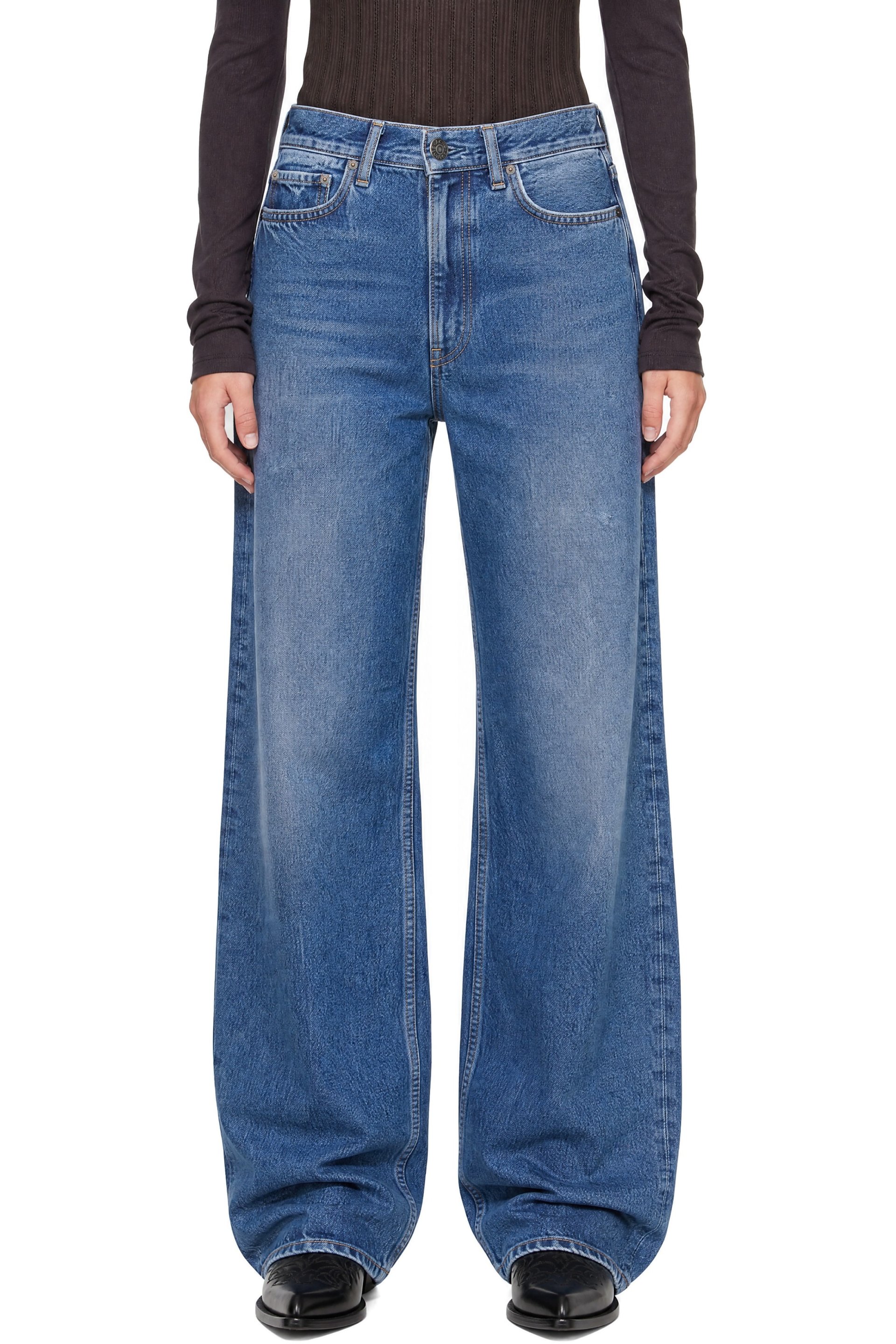 Acne Studios - Blue Loose Fit 1981 Jeans