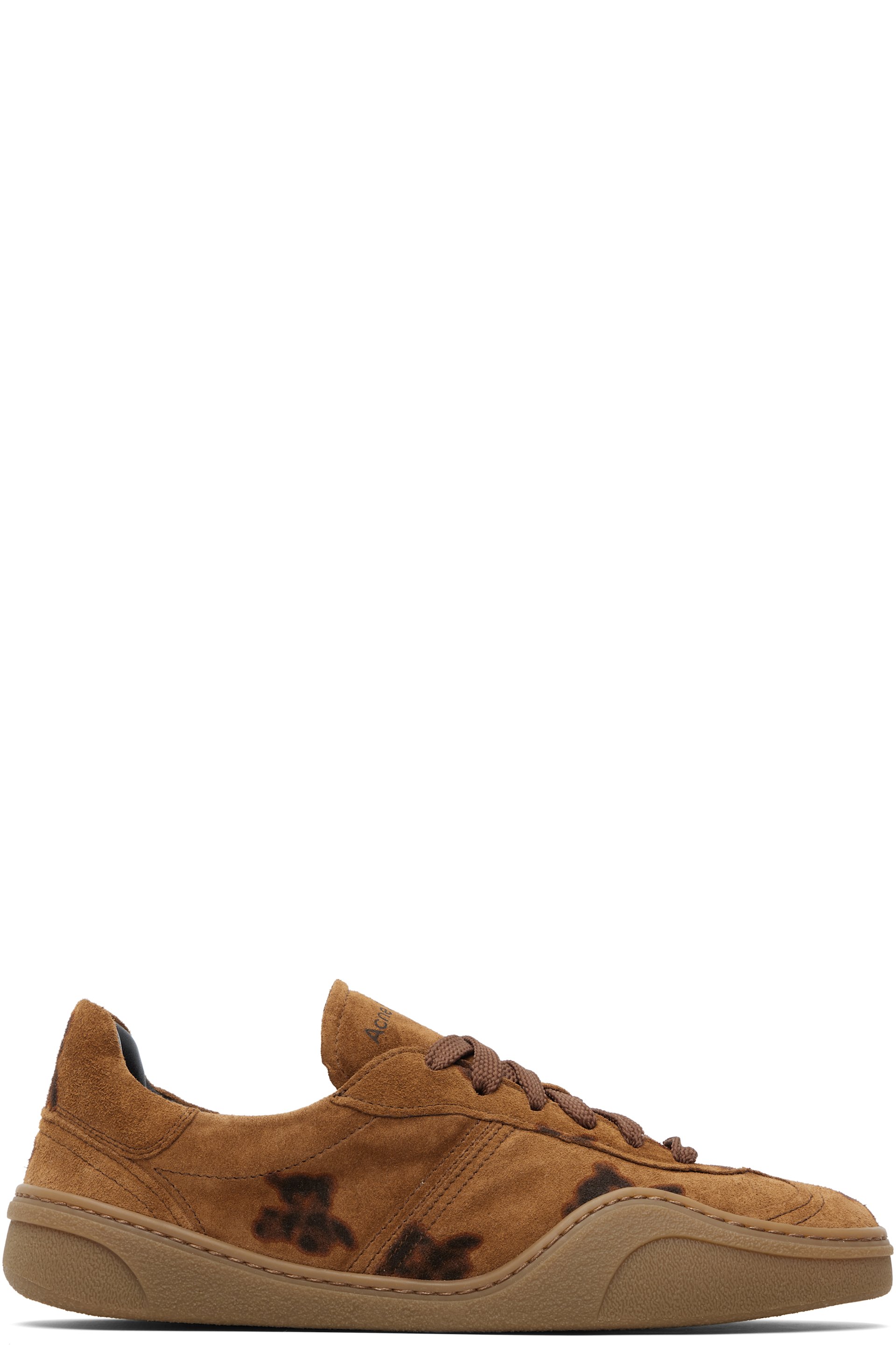 Acne Studios - Baskets brunes à laçage