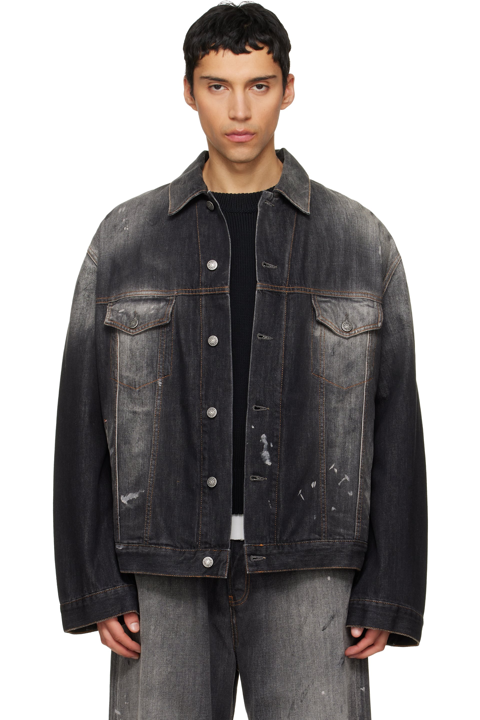 メンズ用 Acne Studios デニムジャケット | SSENSE 日本