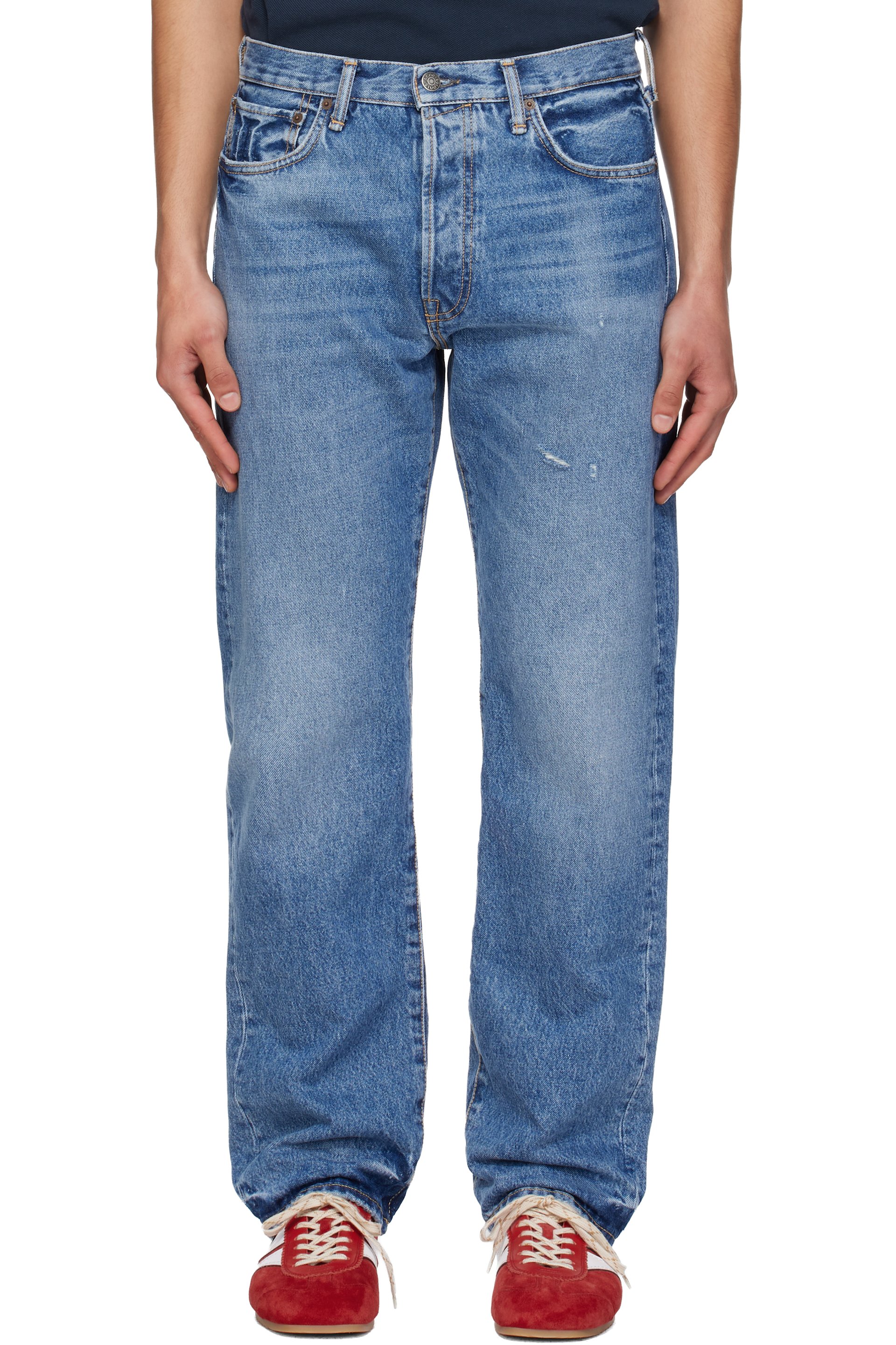 Acne Studios - Jean 1996 bleu à coupe classique