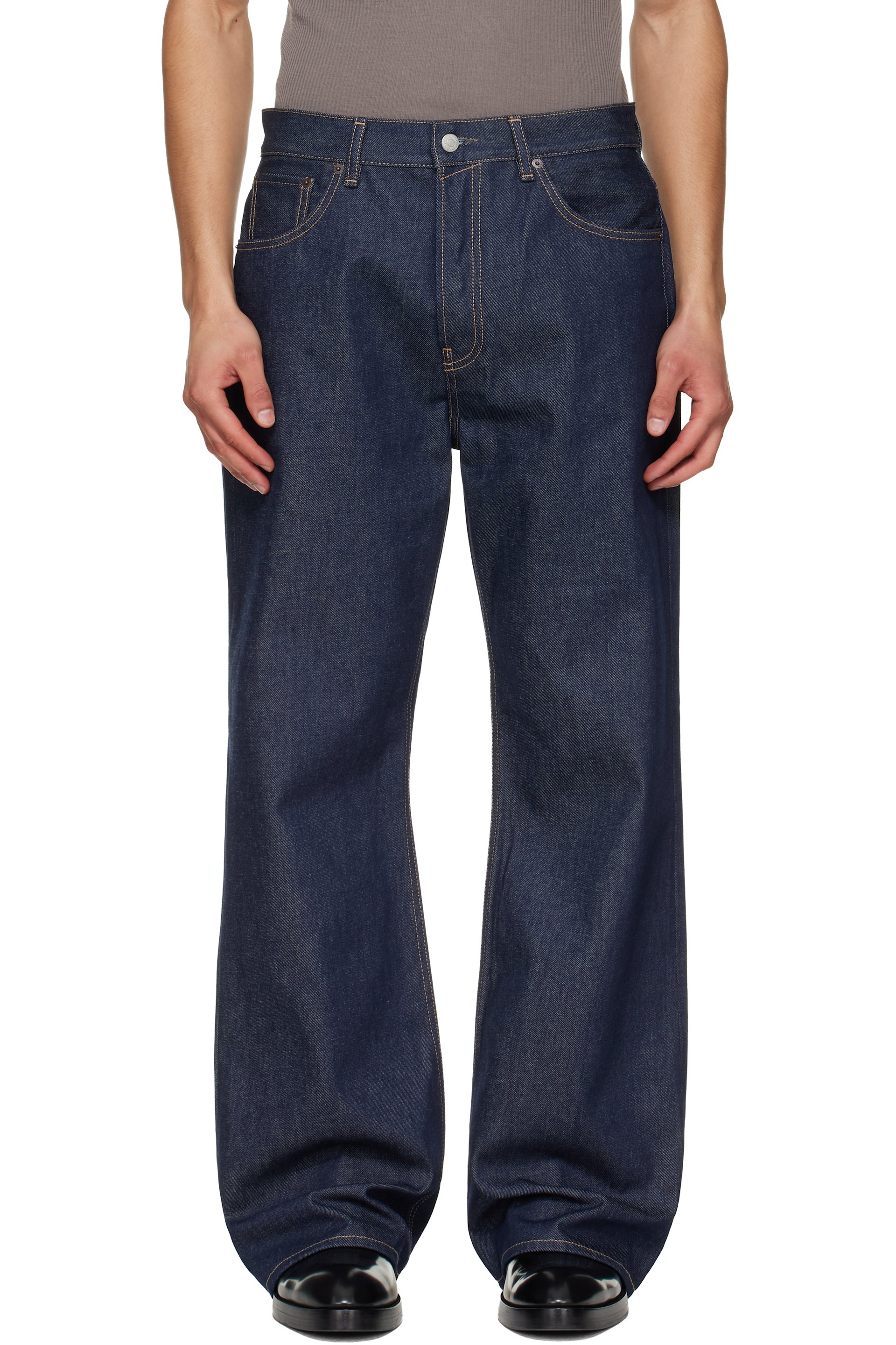 Acne Studios - Navy Regular Fit 2021M Jeans