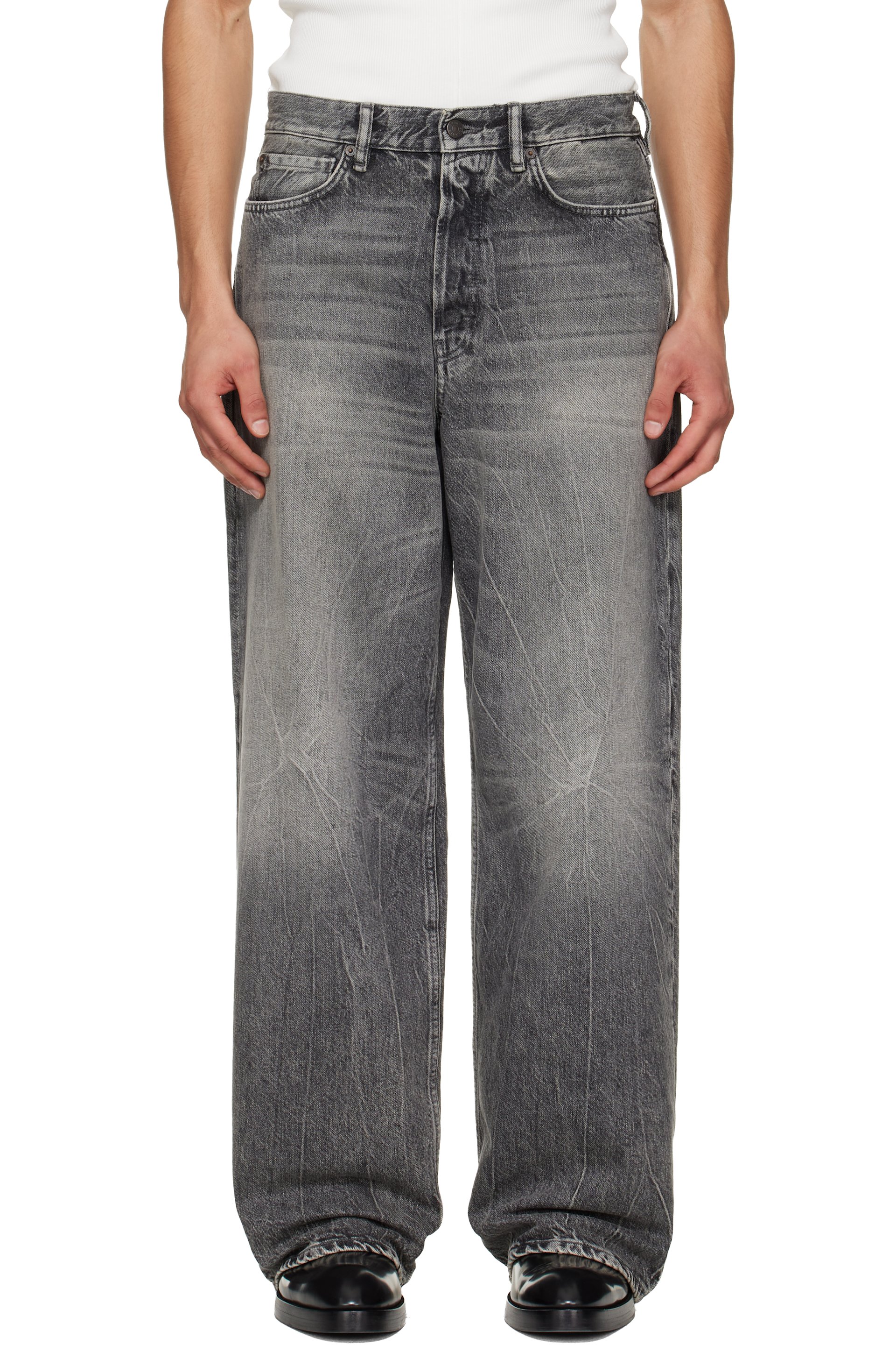 Acne Studios - Jean décontracté 1981 gris