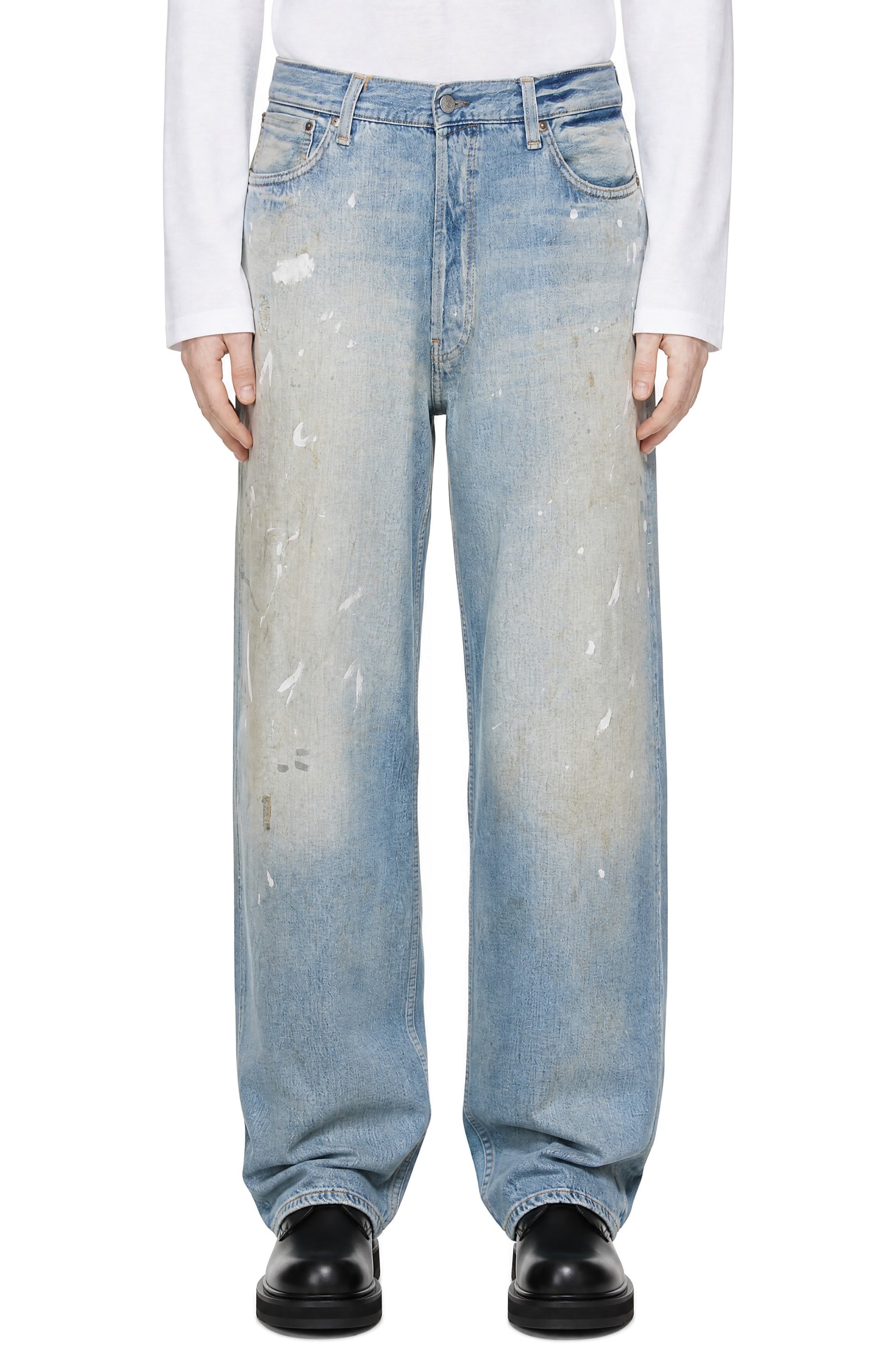 Acne Studios - Blue Loose Fit 2023 Jeans