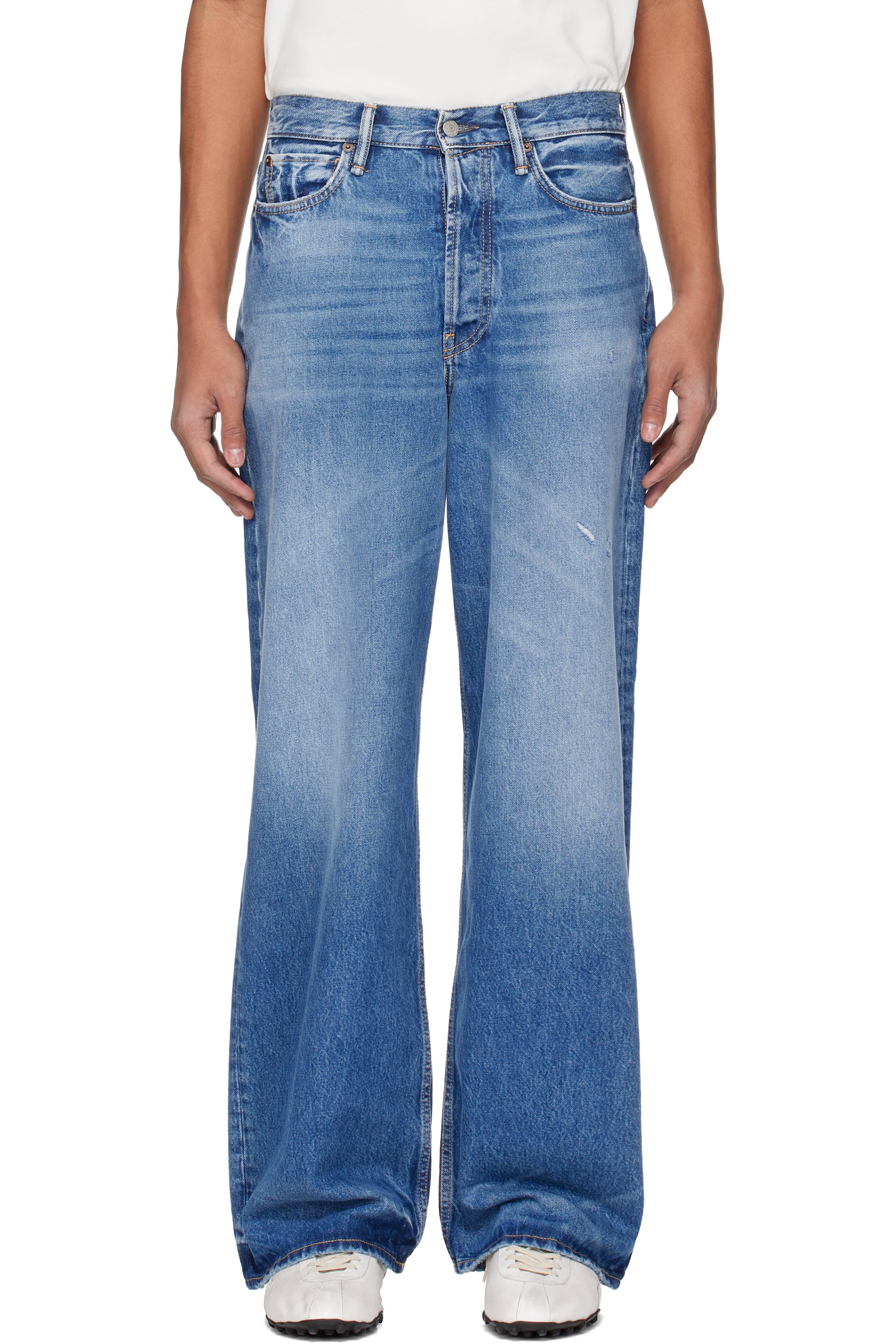 Acne Studios - Jean décontracté 1981 bleu