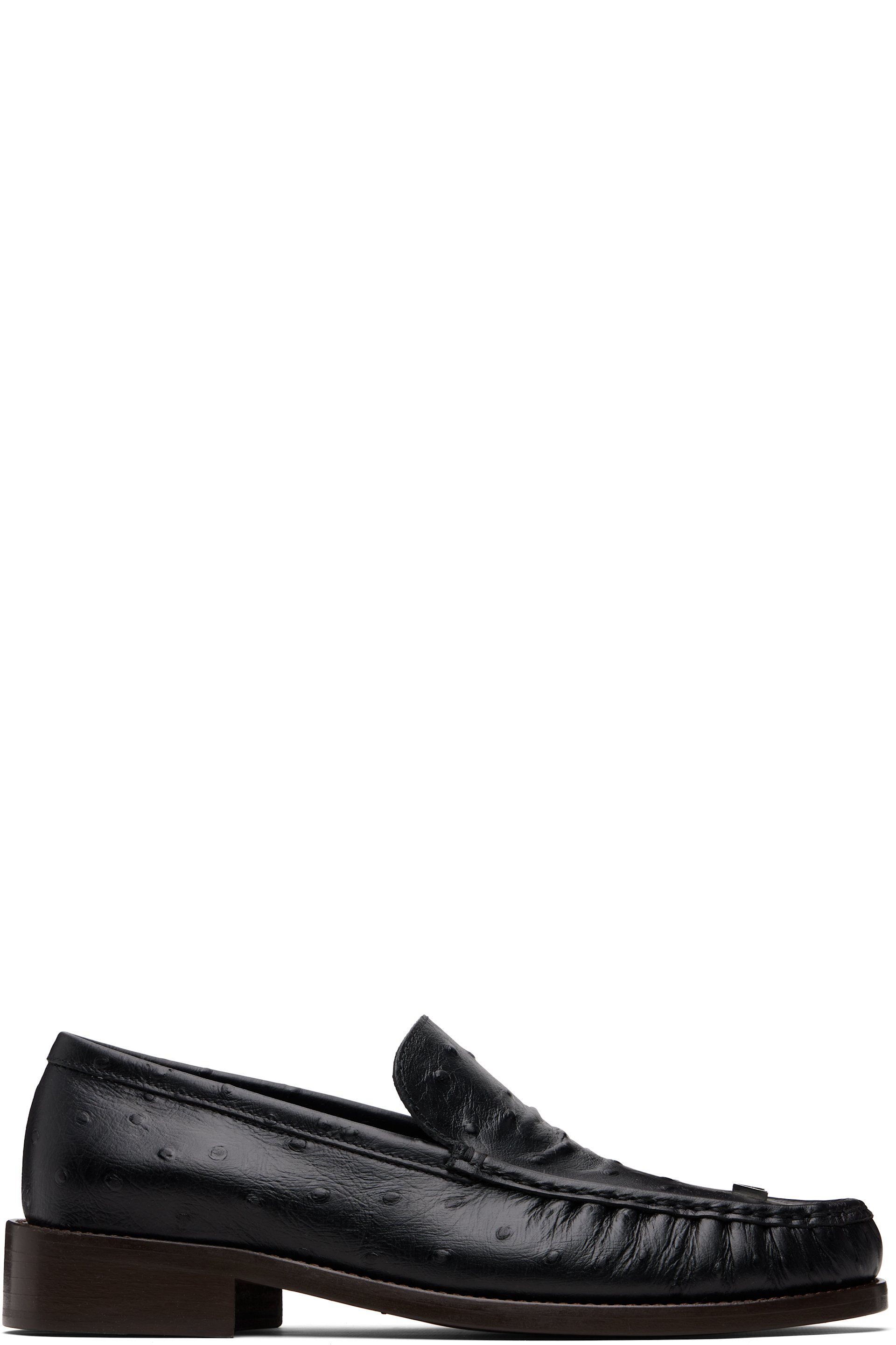 Acne Studios - Black Leather Loafers