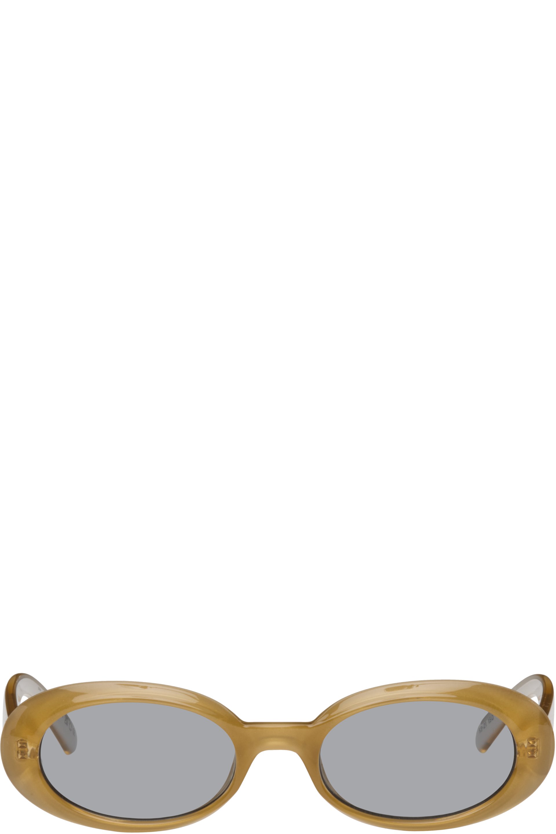 Le Specs - Beige 'Work It!' Sunglasses