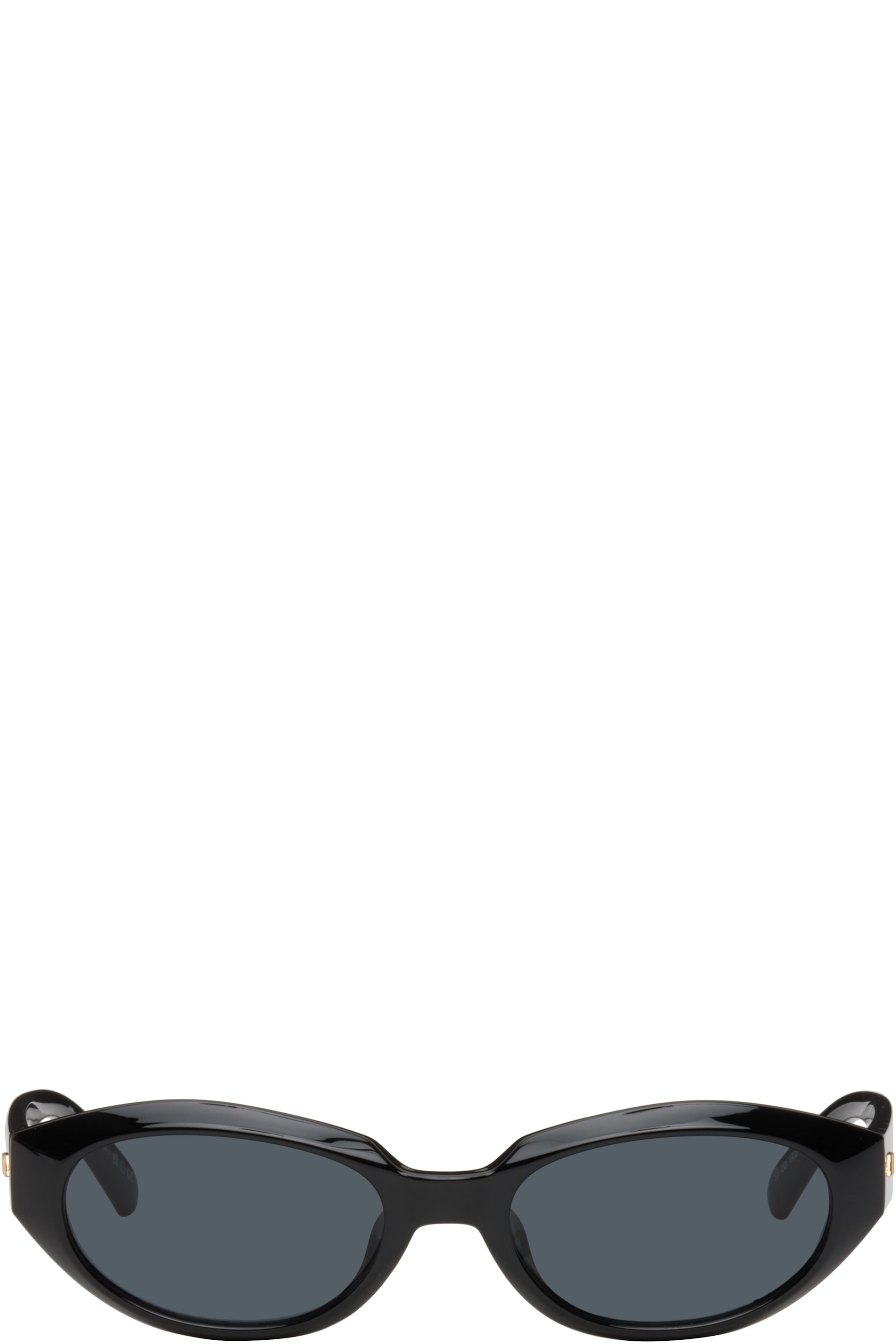 Le Specs - Black 'Le Bijou' Sunglasses