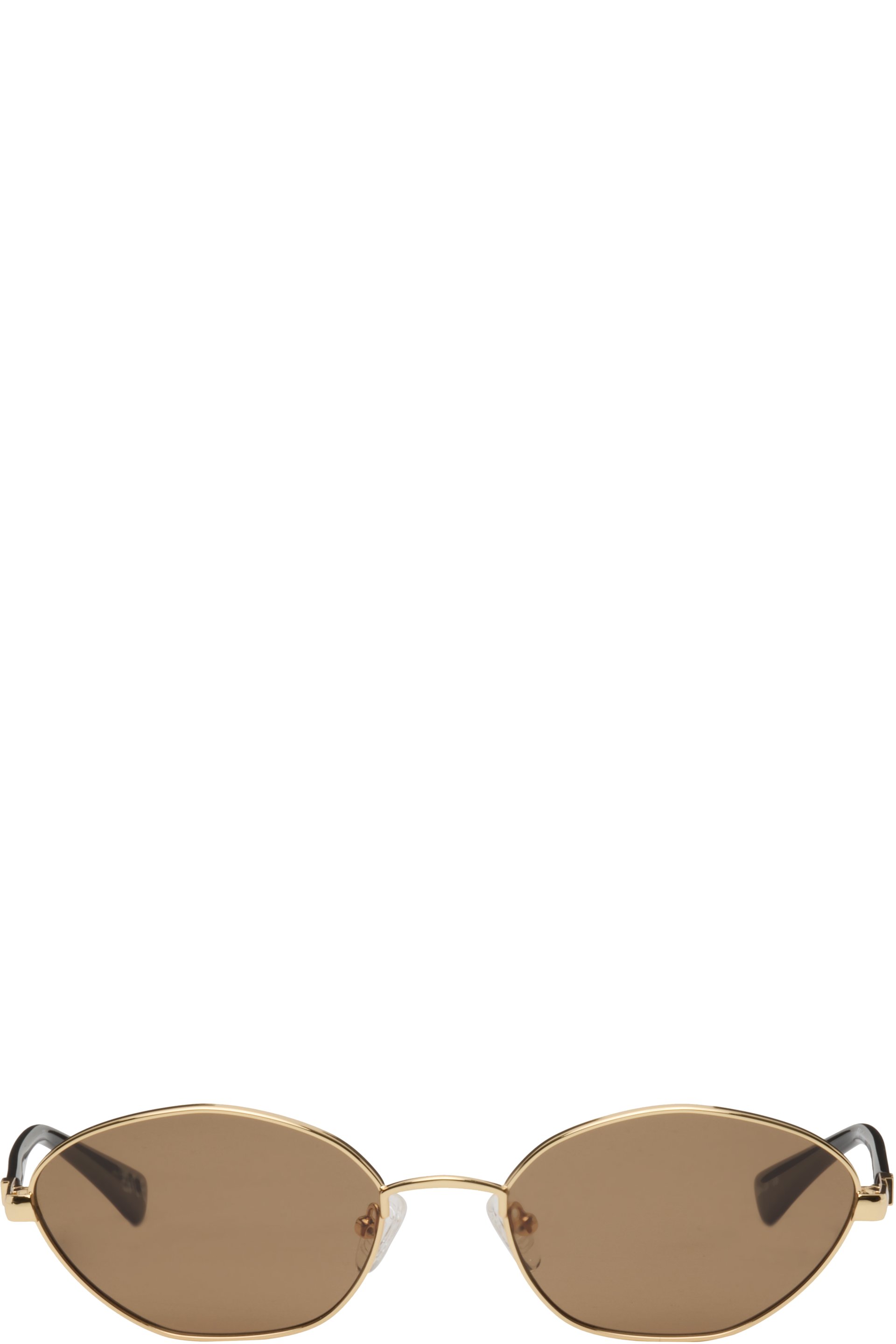 Le Specs - Gold 'Le Bebe' Sunglasses