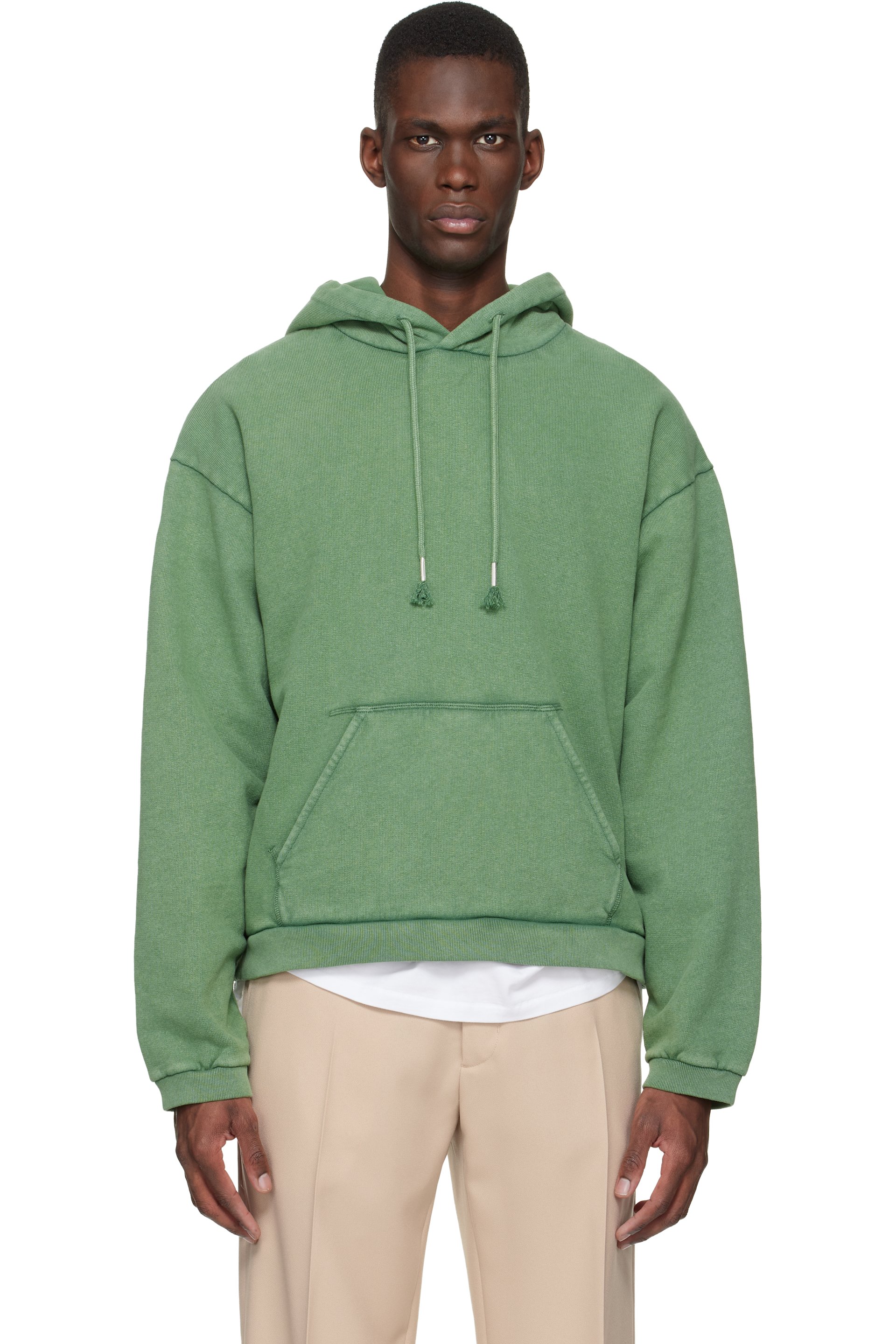 Stockholm (Surfboard) Club - Green Logo Hoodie