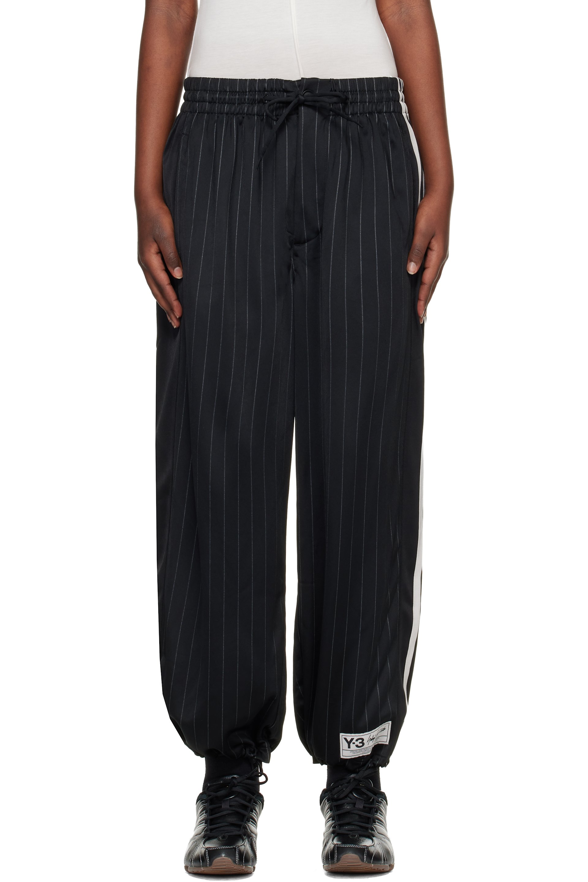 Y-3 - Black 'Y-3' Basketball Track Pants
