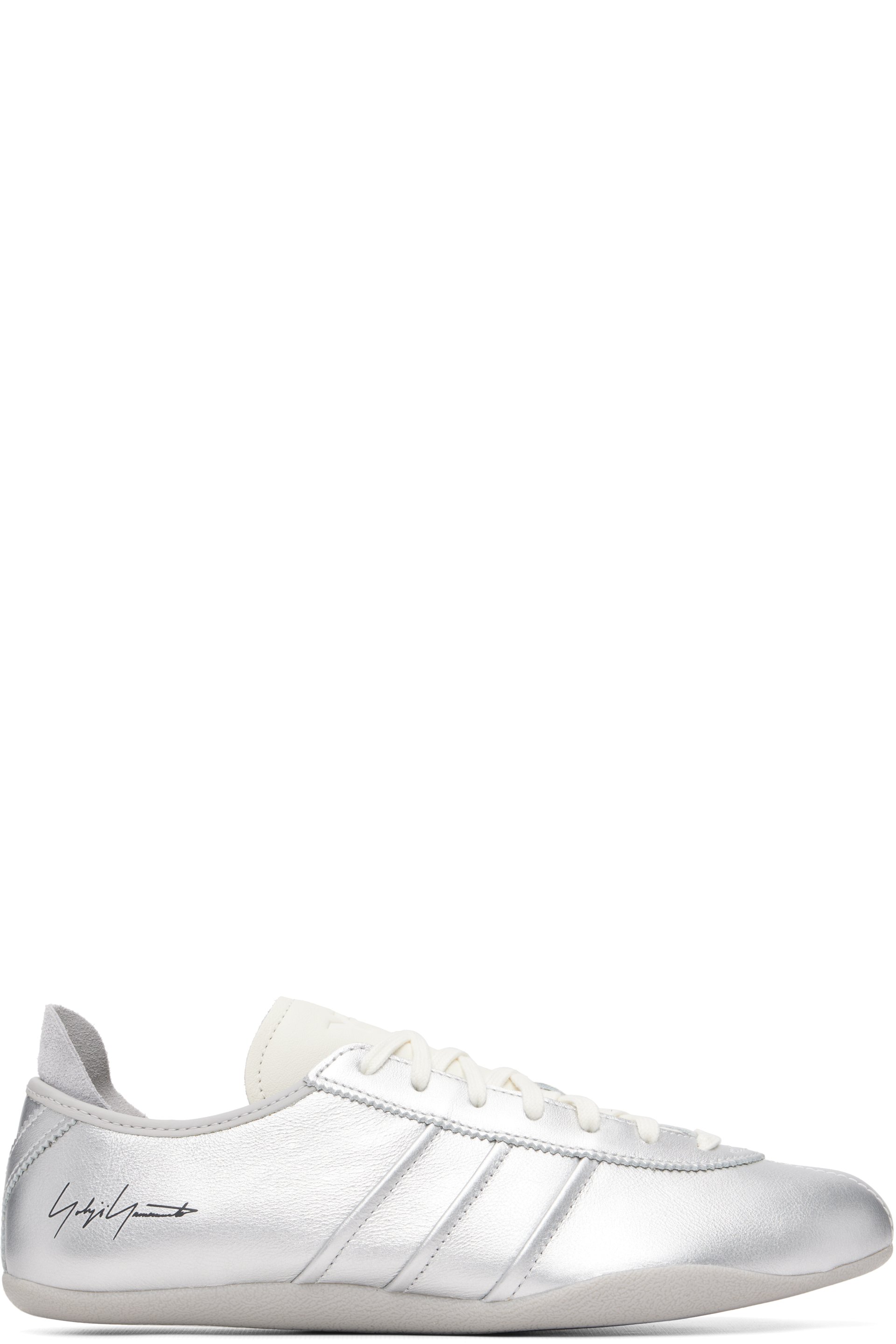 Y-3 - Baskets Tokyo argentées