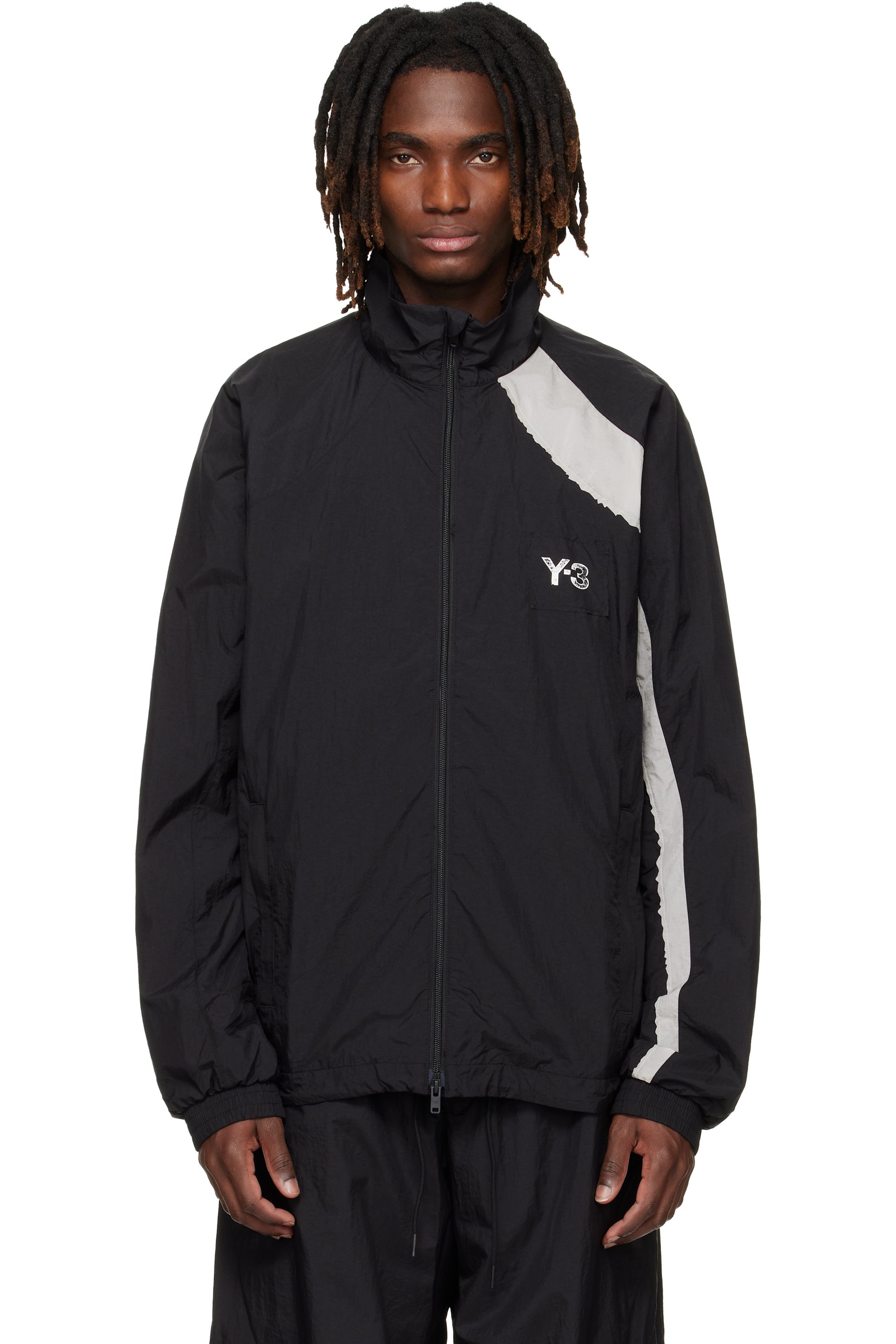 ジャケット・アウター Y-3 3BRANDS STACKED LOGO MODS COAT Y-3 Jackets & Coats for Men | SSENSE