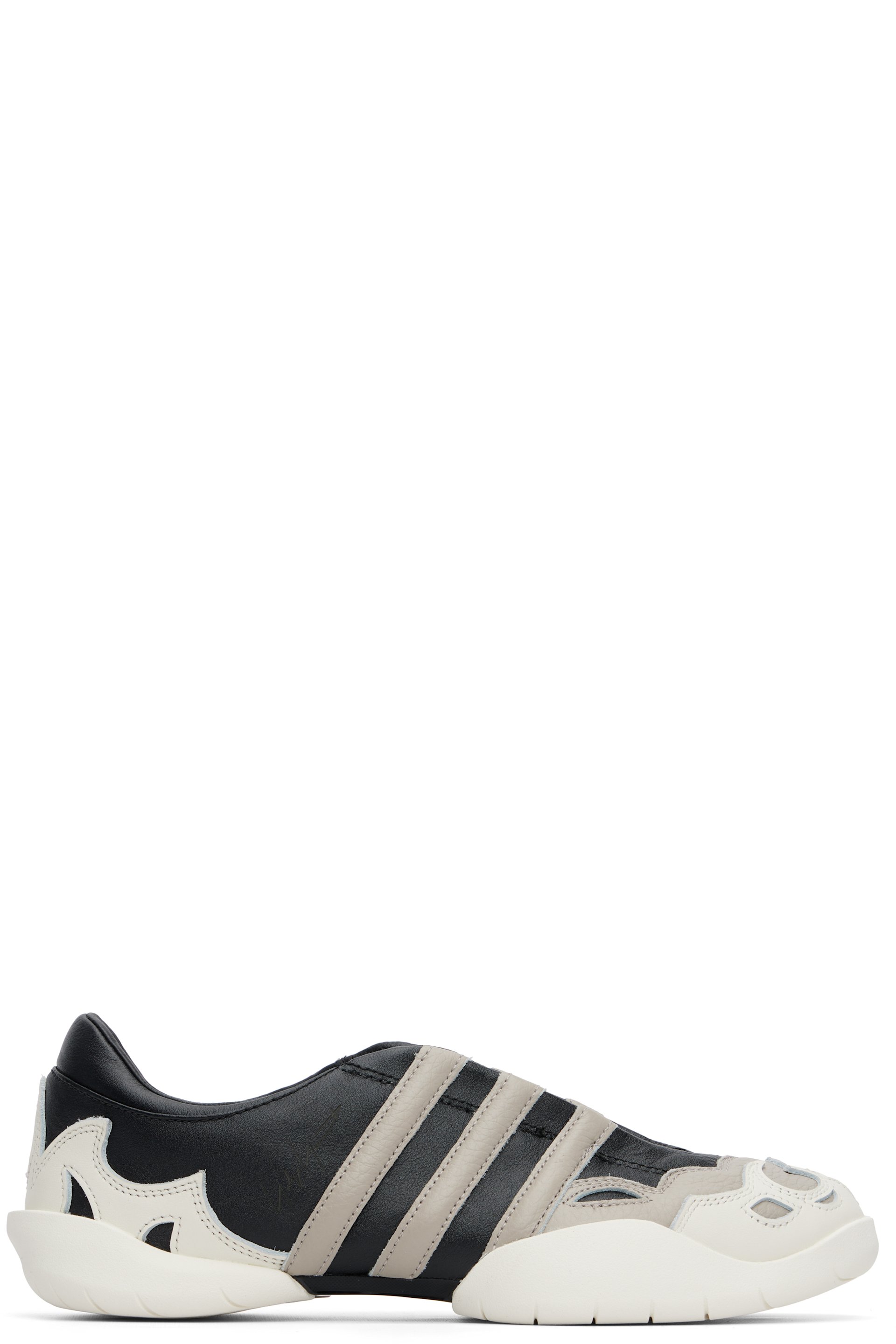 Y-3 - Black & Gray Regu Mary Jane Sneakers