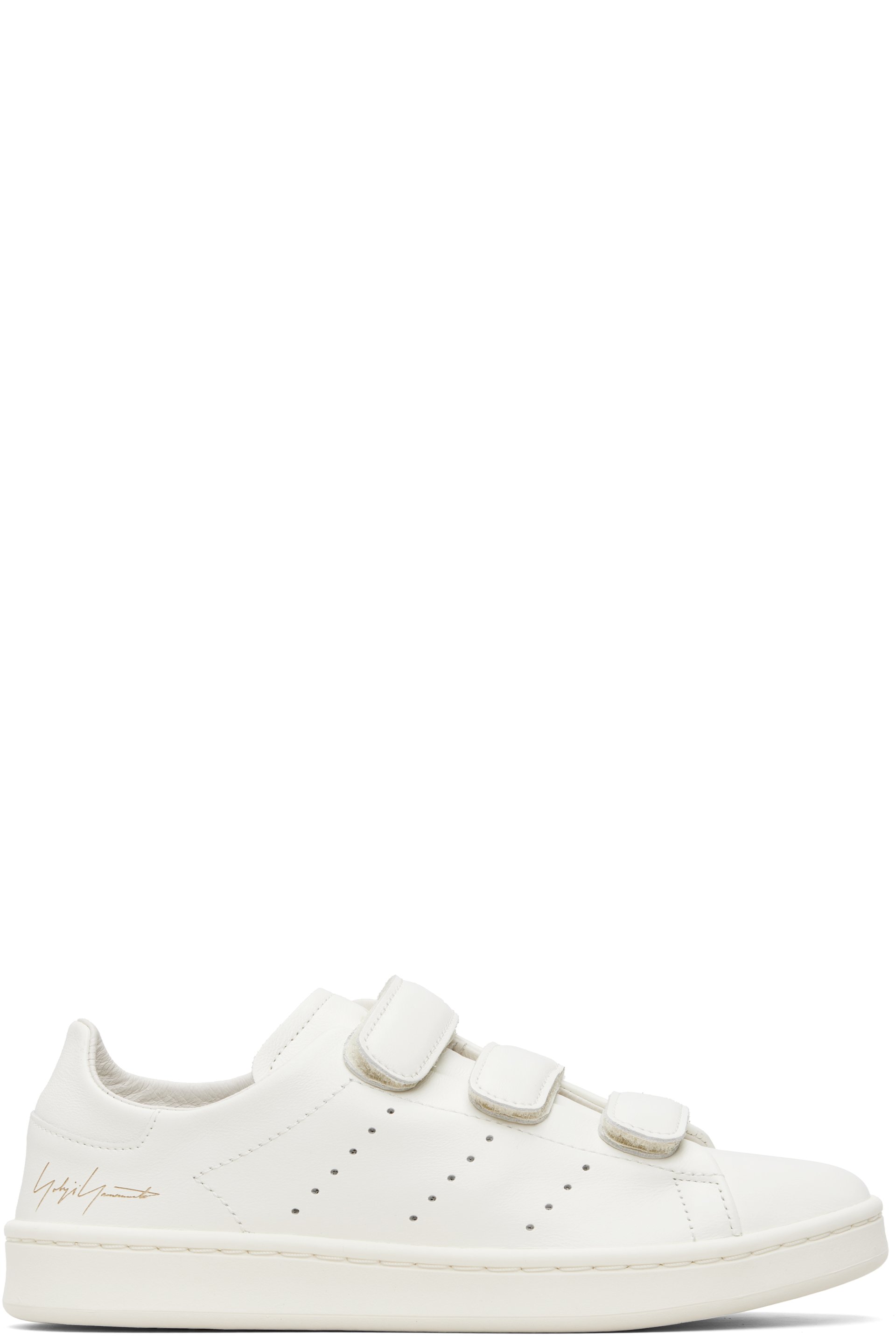 Y-3 - Off-White Stan Smith Hook-And-Loop Sneakers